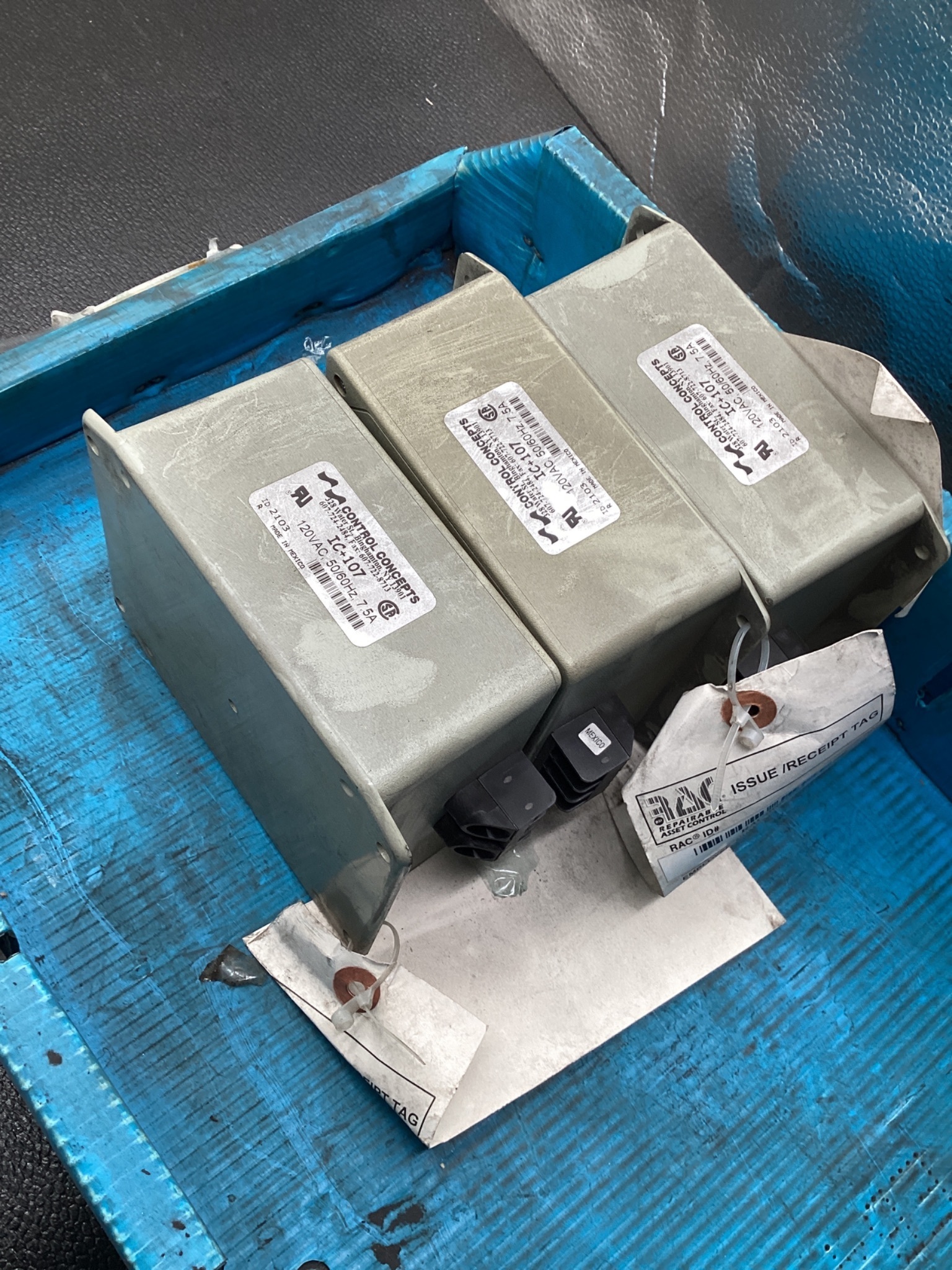 CONTROL CONCEPTS IC+107 Islatrol Plus Active Tracking Filter 120V 7.5A USED 5