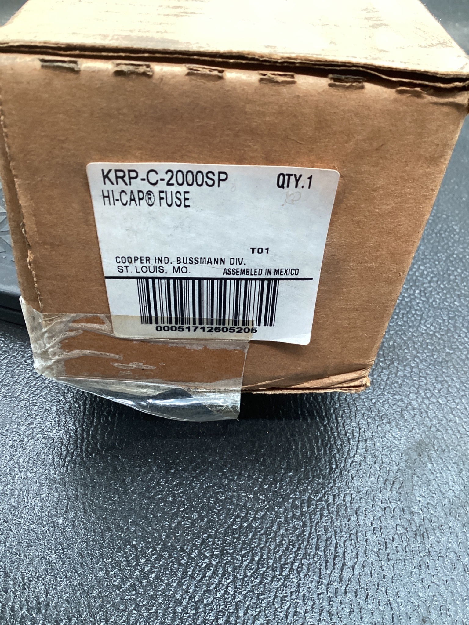 COOPER BUSSMANN KRP-C-2000SP Low-Peak 2000A 600V Time-Delay Fuse NEW 2