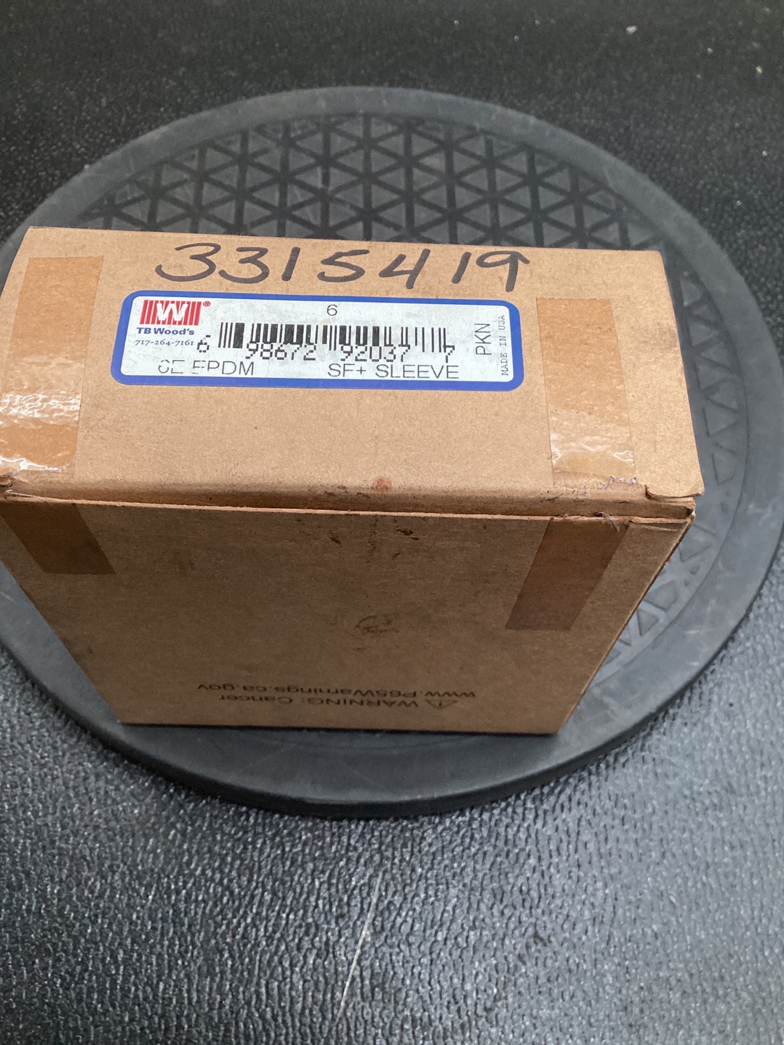 TB WOODS CL EPDM SF+ Sure-Flex Coupling Sleeve NEW 2