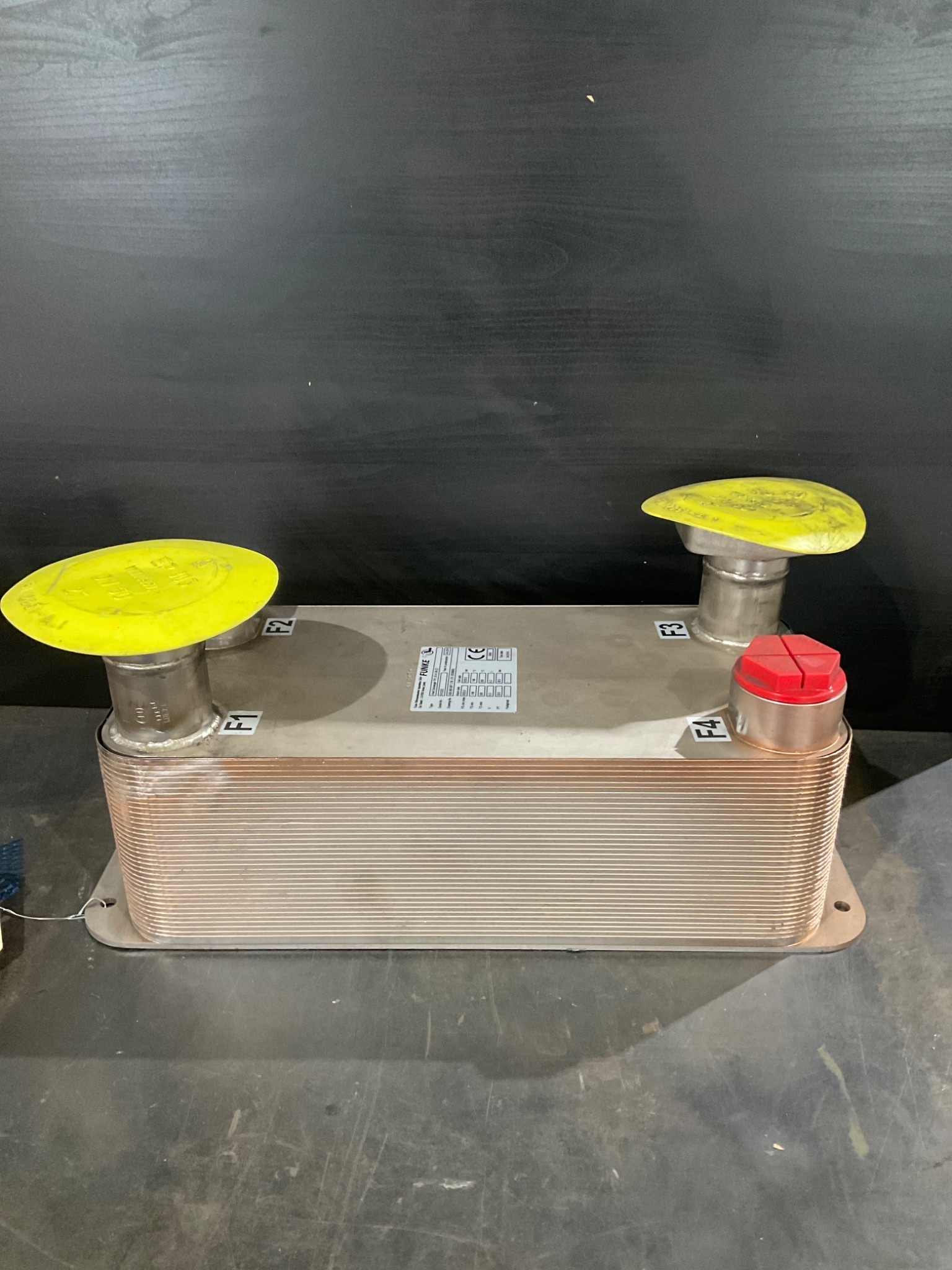 FUNKE TPL02-K-36-22 Brazed Plate Heat Exchanger USED 0