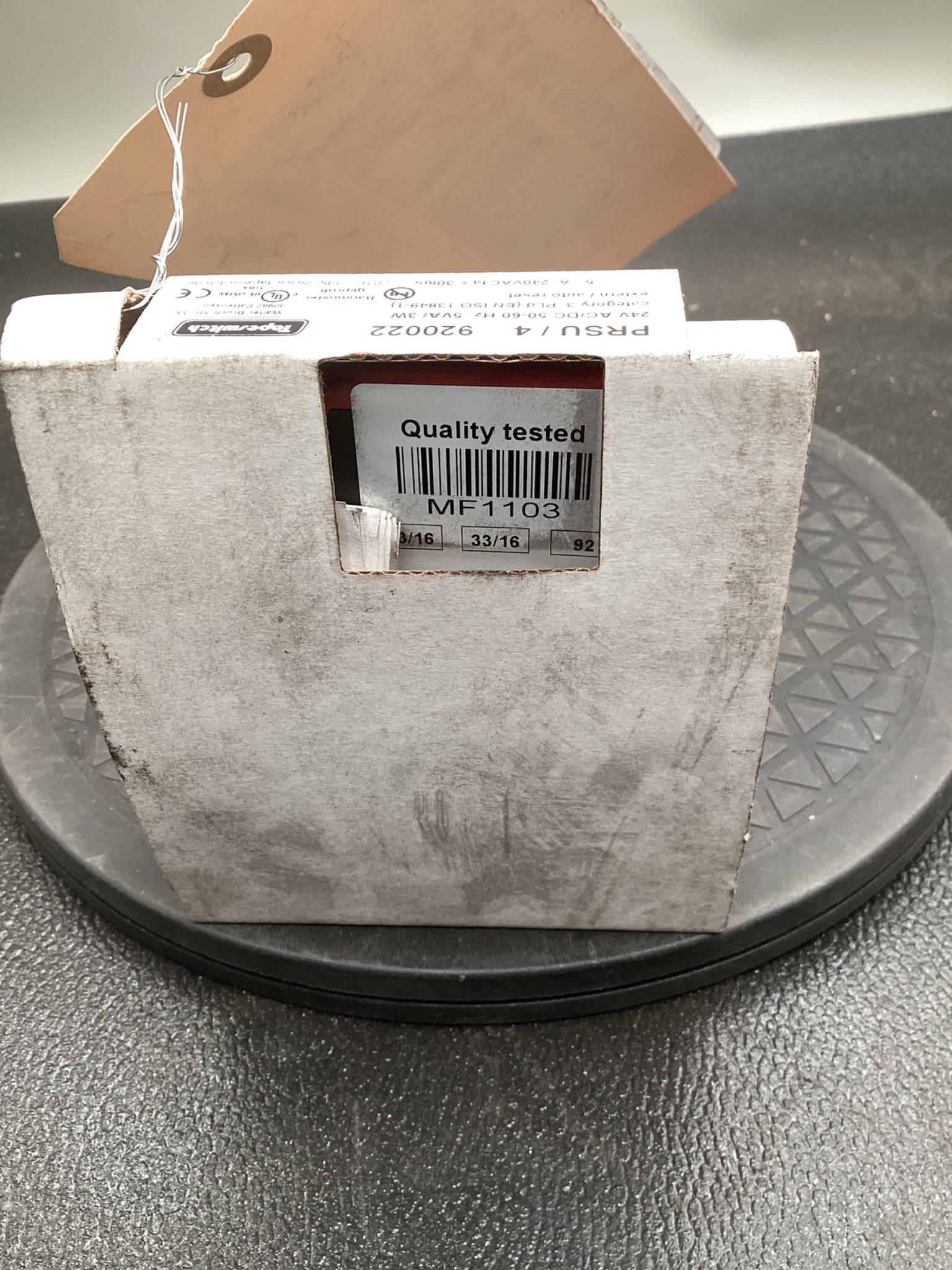 TAPESWITCH PRSU/4 920022 Safety Relay Module 24V AC/DC DIN Mount NEW 2