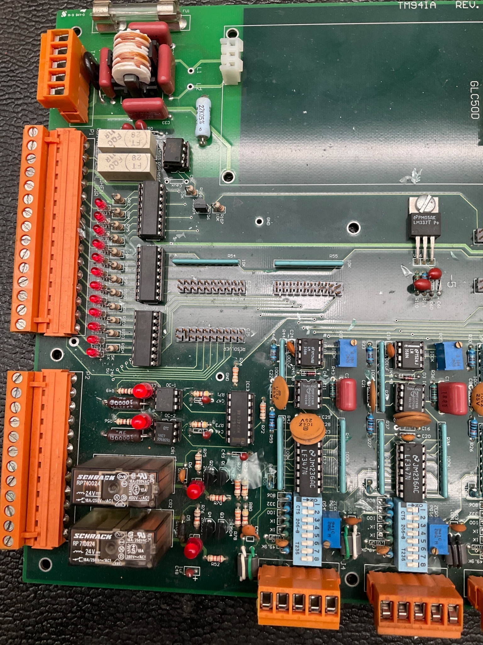 IDC TM94IA Control Board Rev. C Without Fan Unit USED 1
