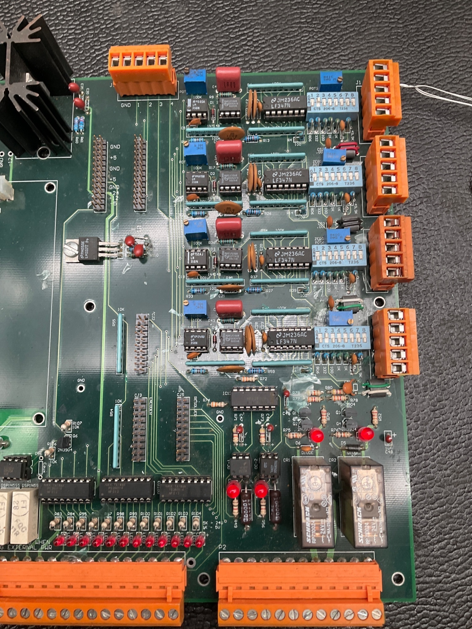 IDC TM94IA Control Board Rev. C Without Fan Unit USED 4