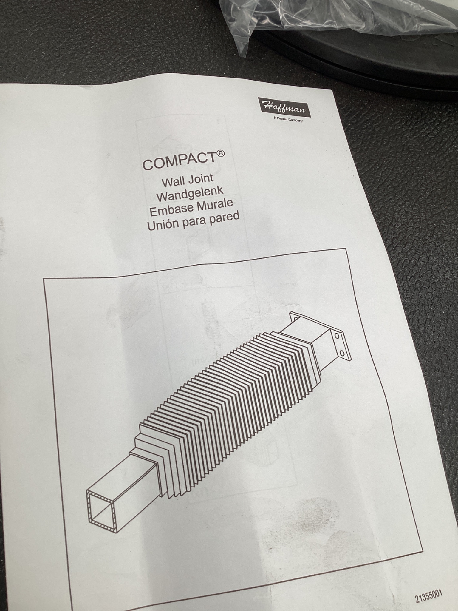 HOFFMAN CCS8WJCRLG Compact Cable Wall Joint 80x80mm NEW 4