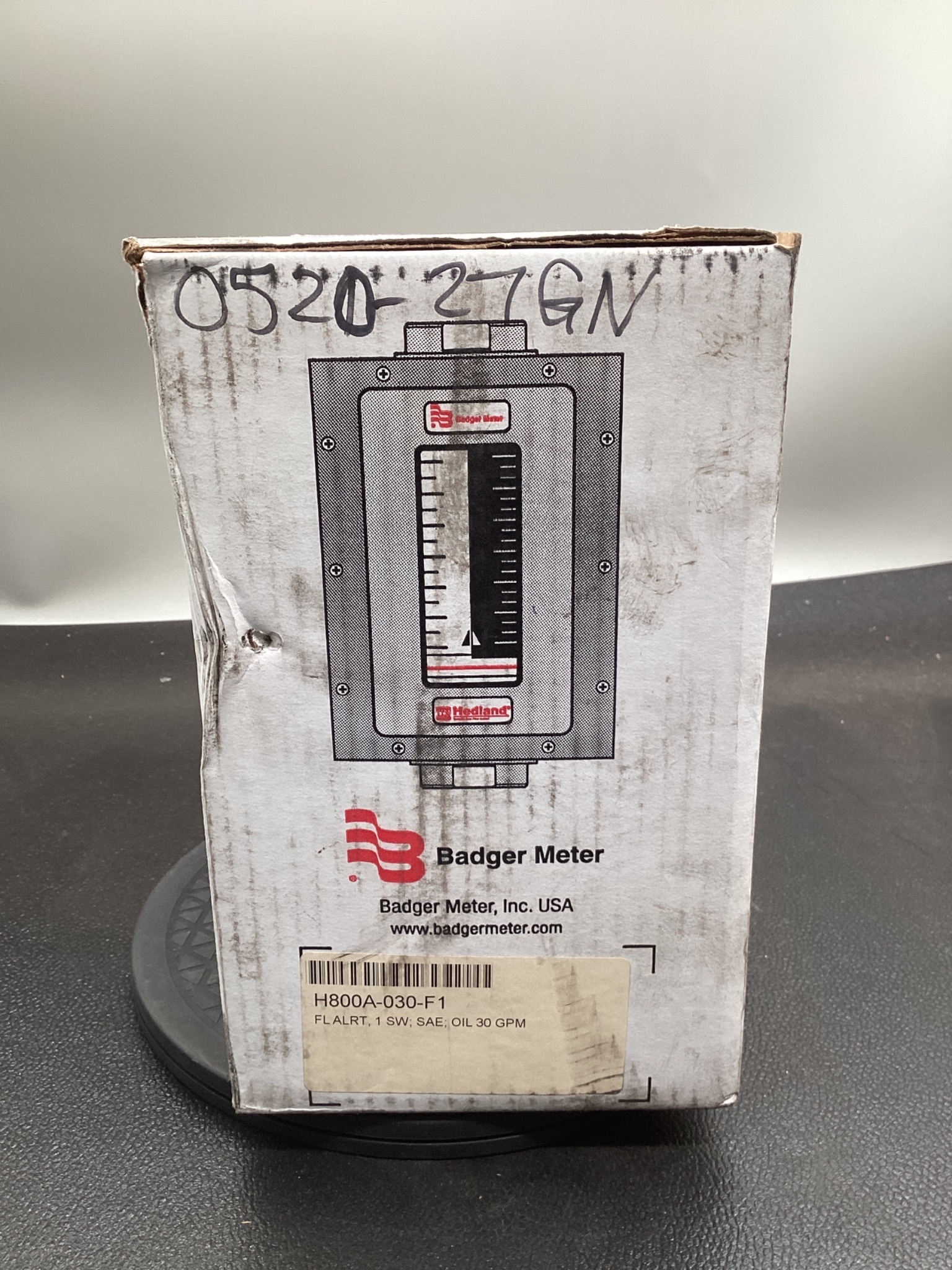 HEDLAND H800A-030-F1 Flow-Alert Hydraulic Flow Meter 3–30 GPM 3500 PSI NEW 3