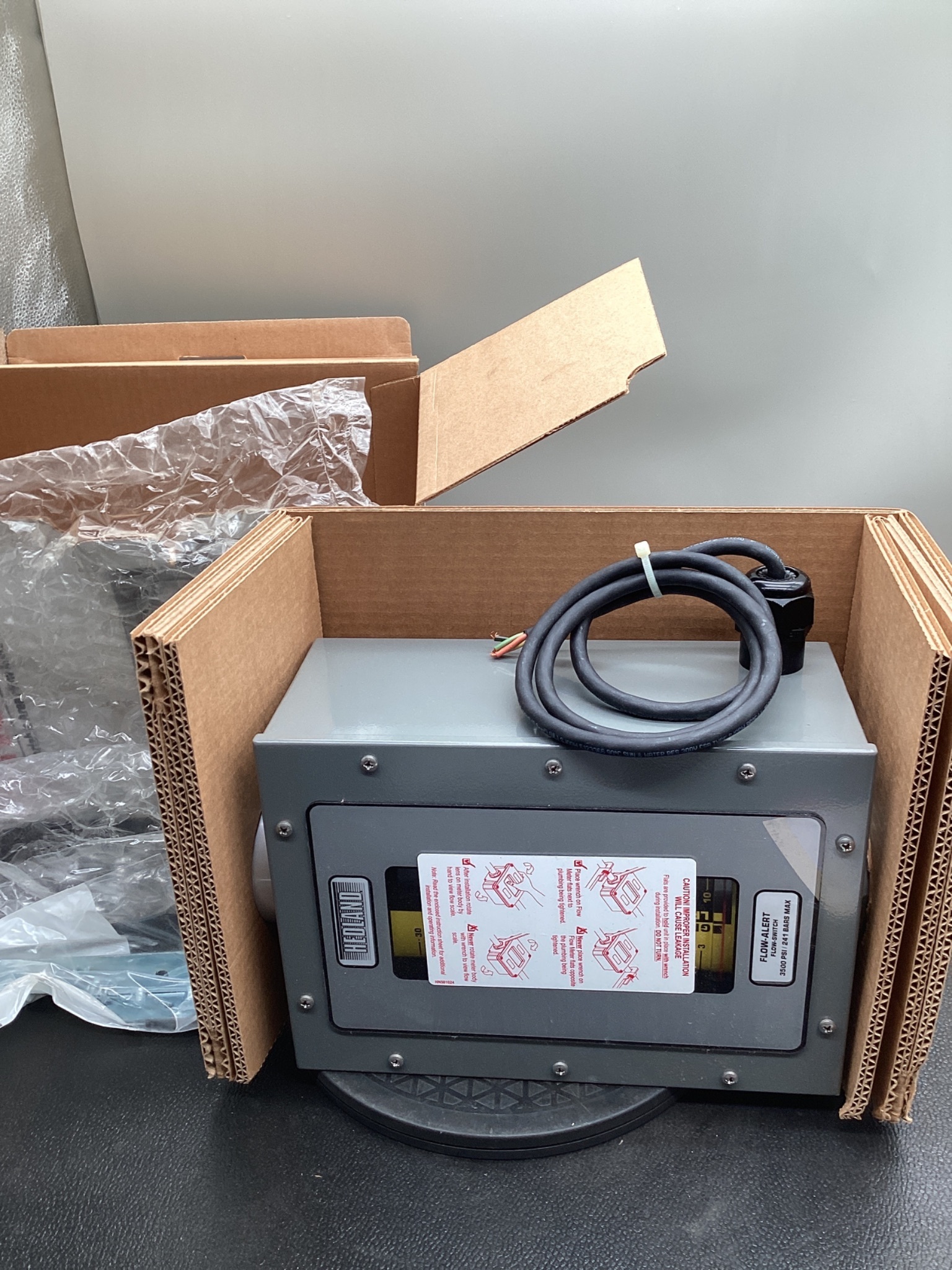 HEDLAND H800A-030-F1 Flow-Alert Hydraulic Flow Meter 3–30 GPM 3500 PSI NEW 5