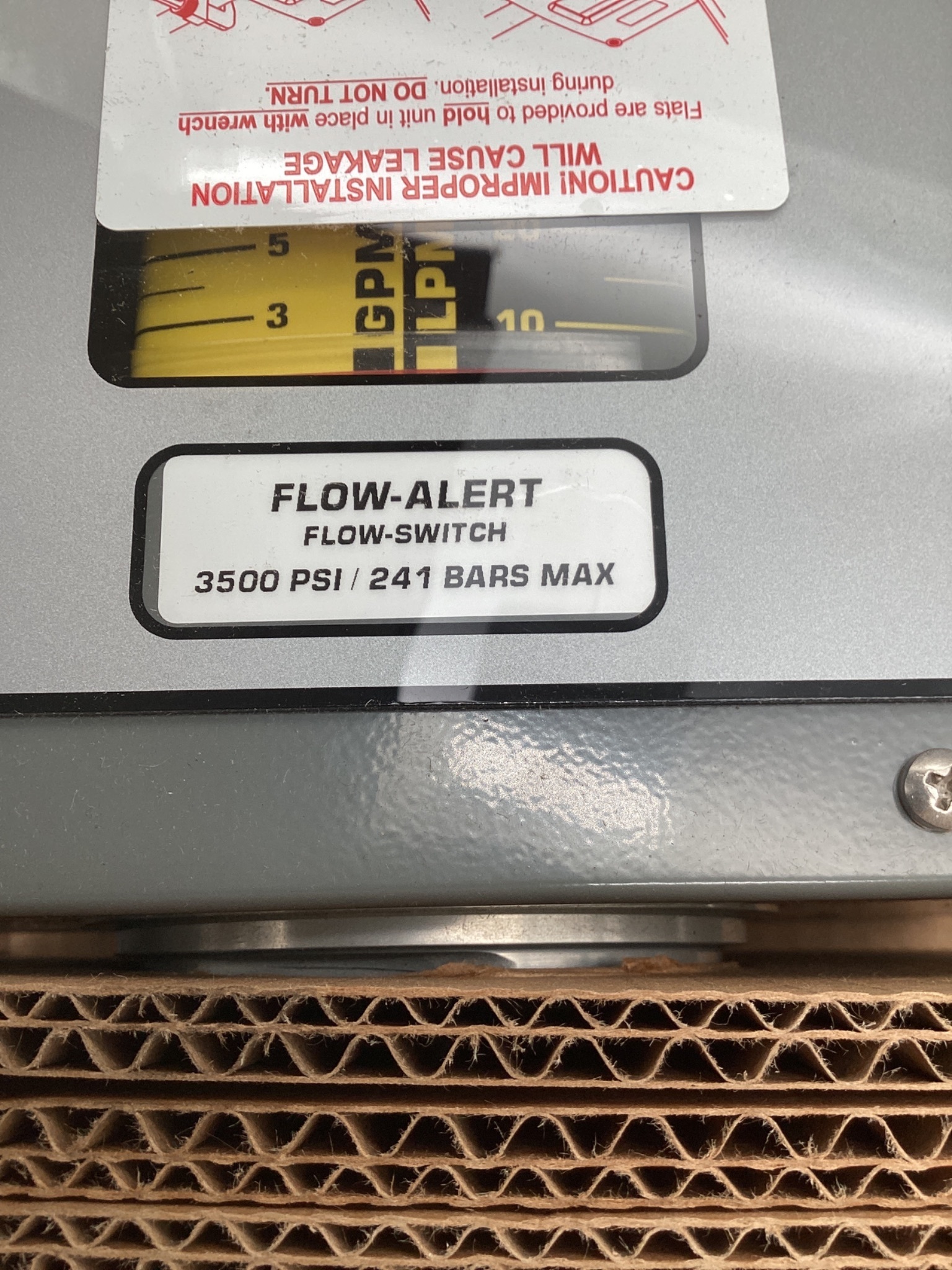 HEDLAND H800A-030-F1 Flow-Alert Hydraulic Flow Meter 3–30 GPM 3500 PSI NEW 6
