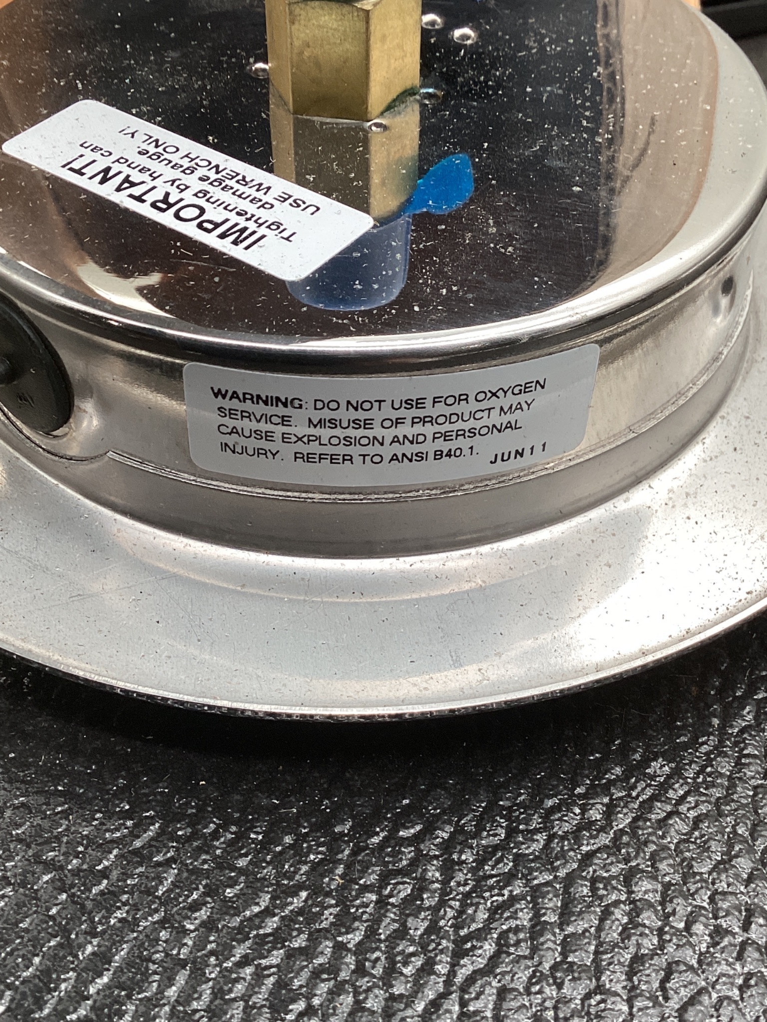 MARSH X32557RP-004 4.5" P Series Process Pressure Gauge 0–2000 PSI NEW 2