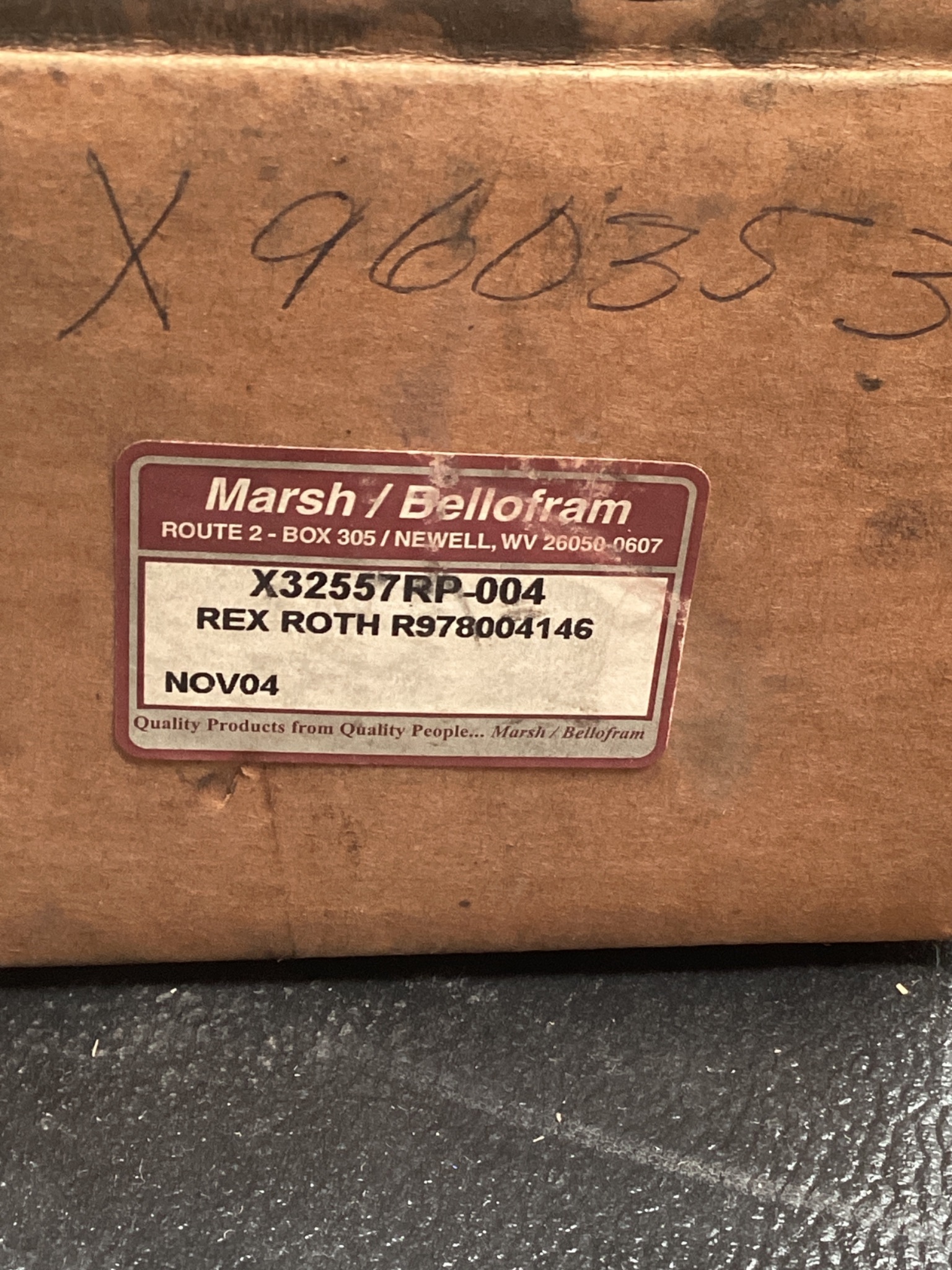 MARSH X32557RP-004 4.5" P Series Process Pressure Gauge 0–2000 PSI NEW 5