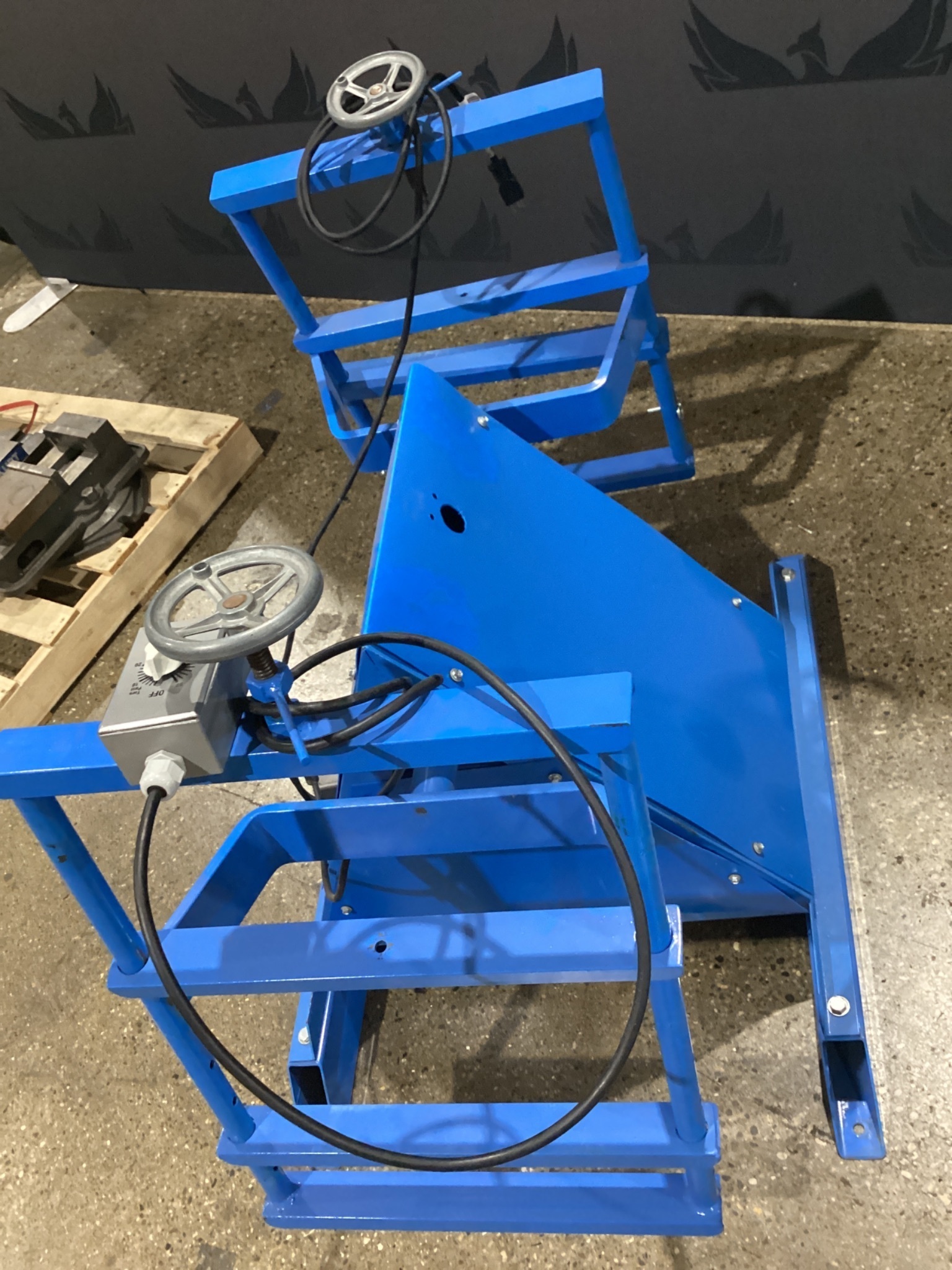 MORSE 2-305-E1 Explosion-Proof Double Can Tumbler Mixer 1/4 HP USED 2
