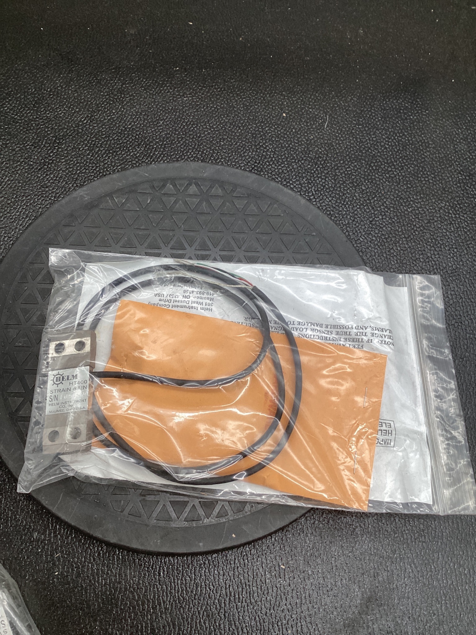 HELM HT400 Strain Gain Load Sensing Transducer NEW 0