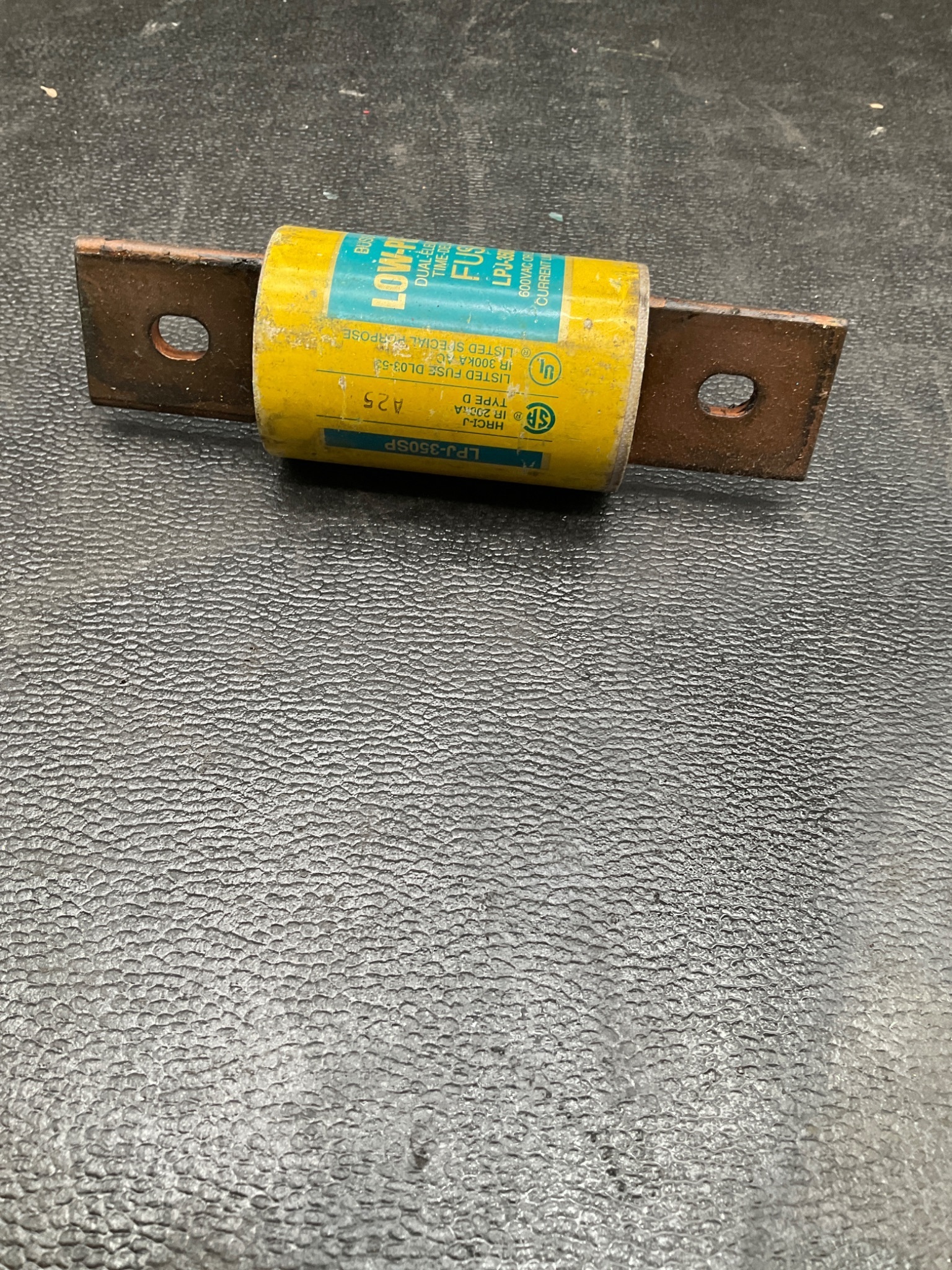 BUSSMANN LPJ-350SP Time Delay Class J Fuse 350A 600V USED 1
