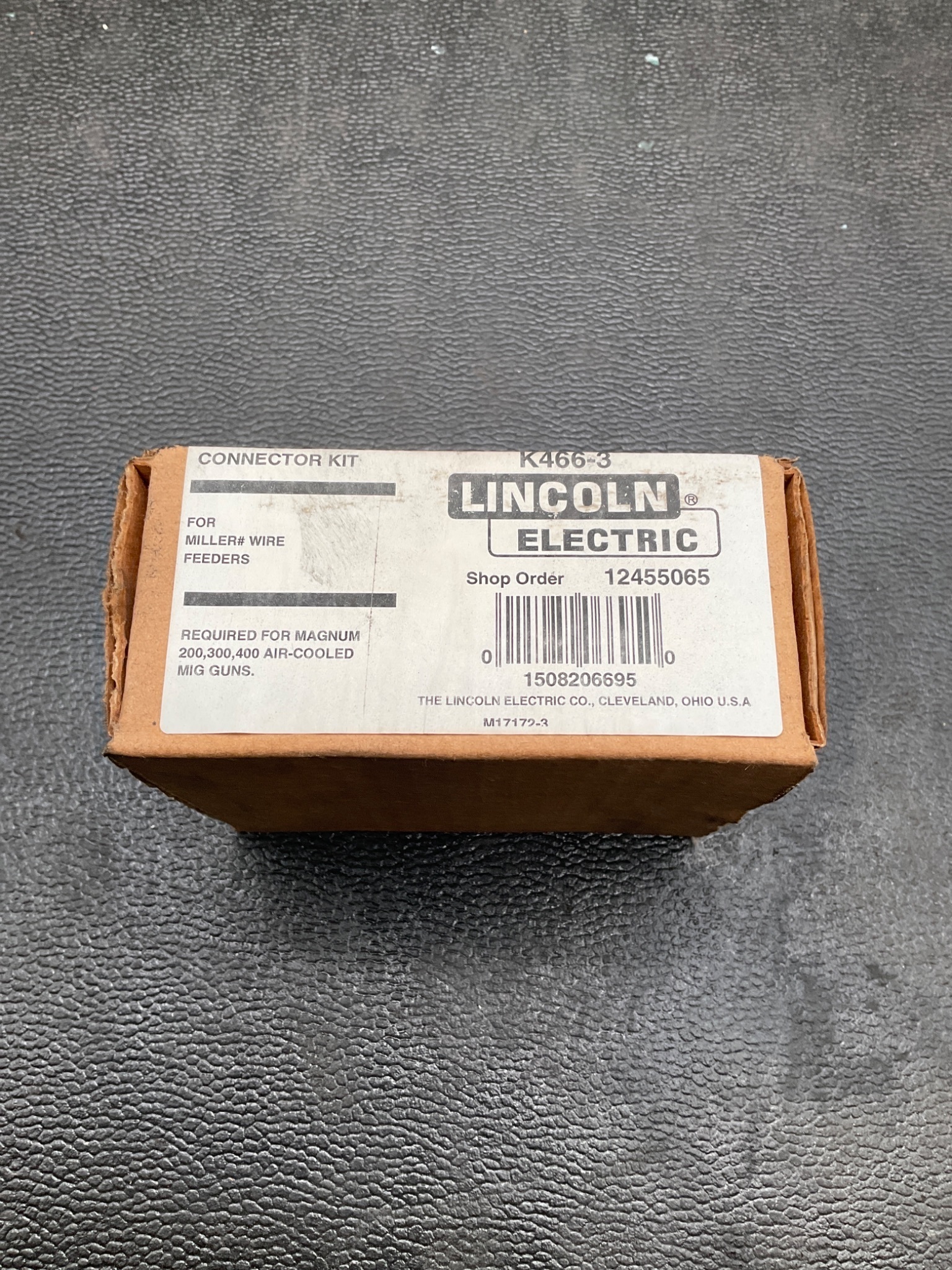 LINCOLN ELECTRIC K466-3 Connector Kit for Miller Feeders NEW 3
