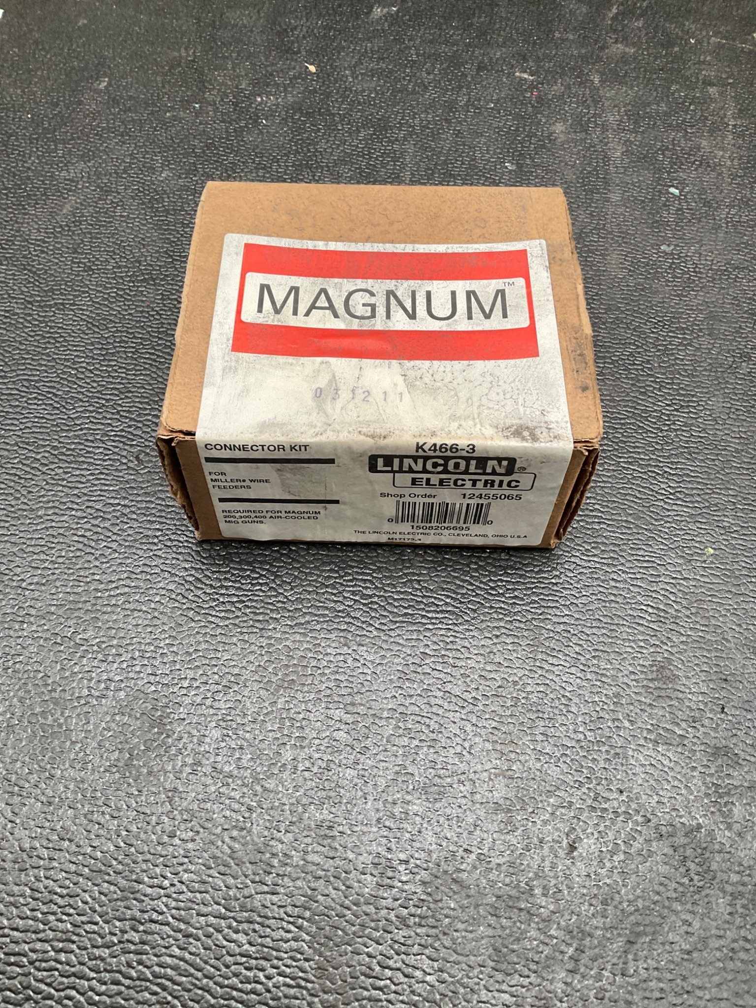 LINCOLN ELECTRIC K466-3 Connector Kit for Miller Feeders NEW 4