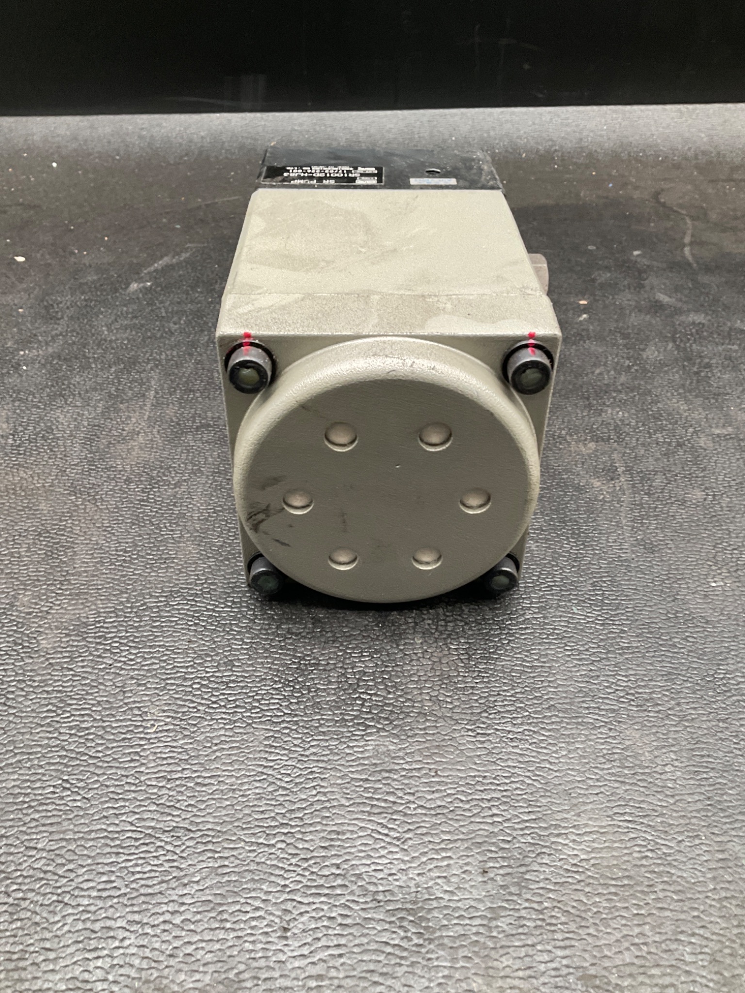 SR PUMP SR10012D-HJ83 Air-Over-Oil Hydraulic Pump SR100 Series USED 1