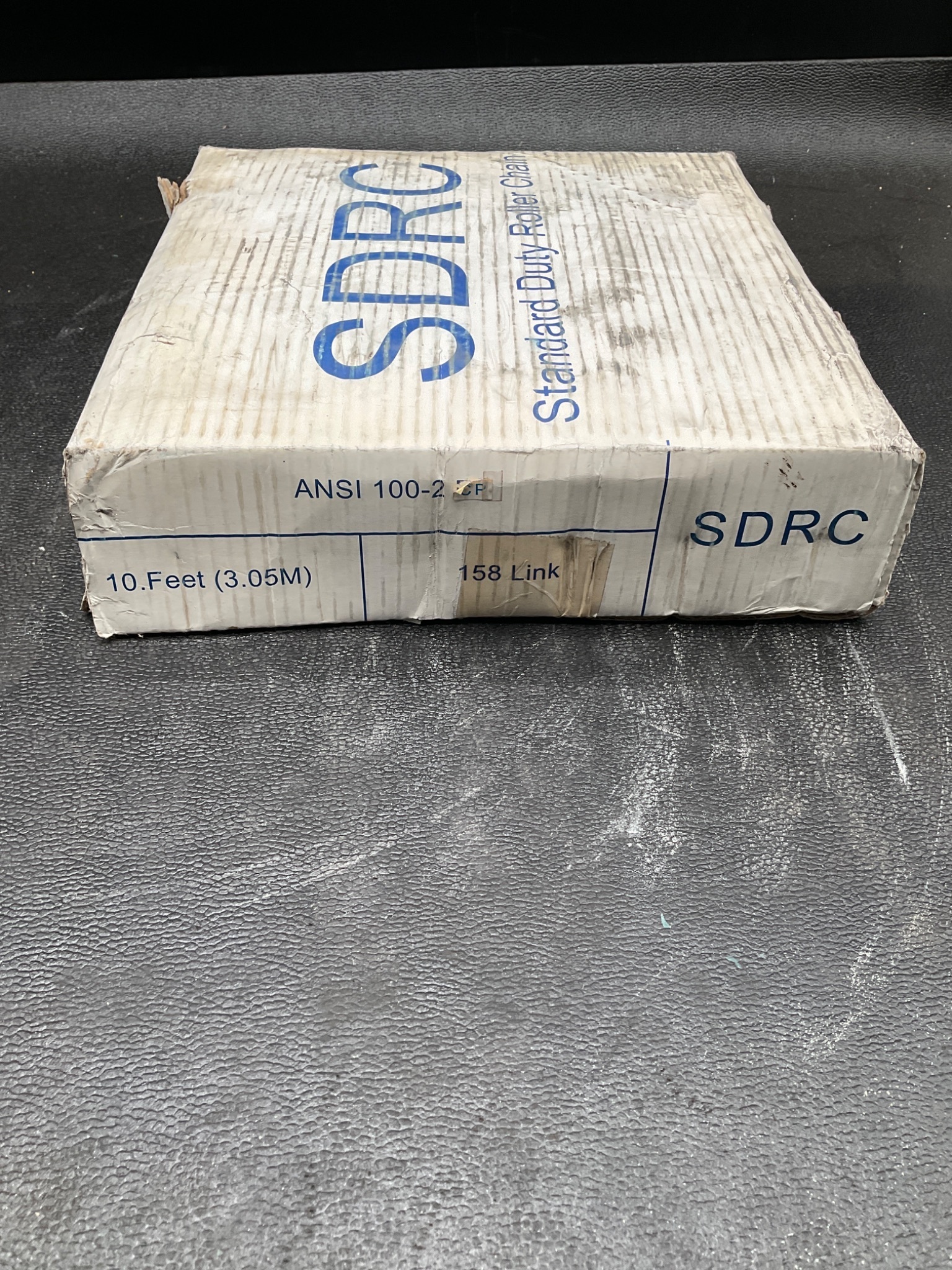 PTDA ANSI 100-2CP Standard Duty Roller Chain 10' 158 Link NEW 3