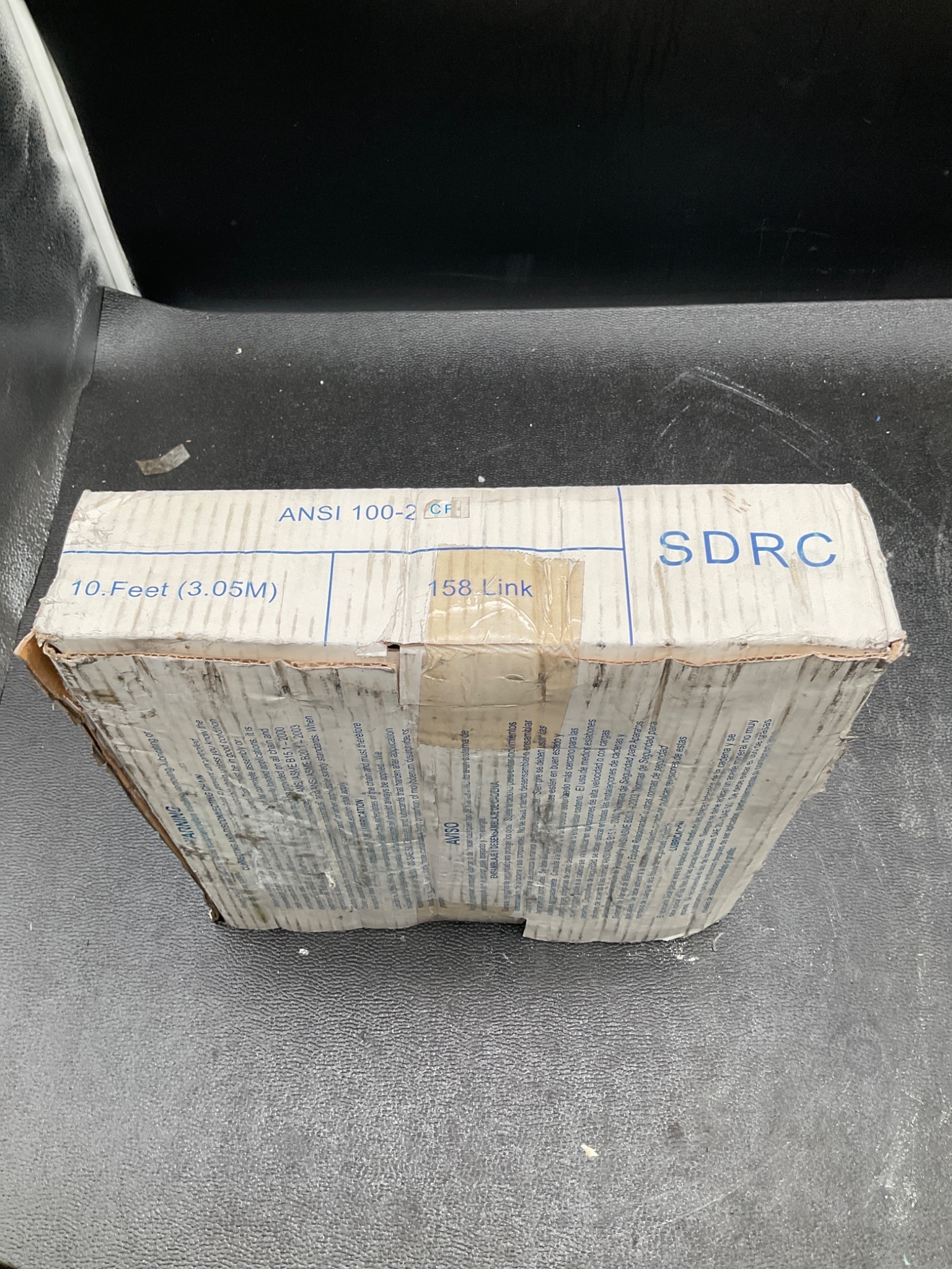 PTDA ANSI 100-2CP Standard Duty Roller Chain 10' 158 Link NEW 5