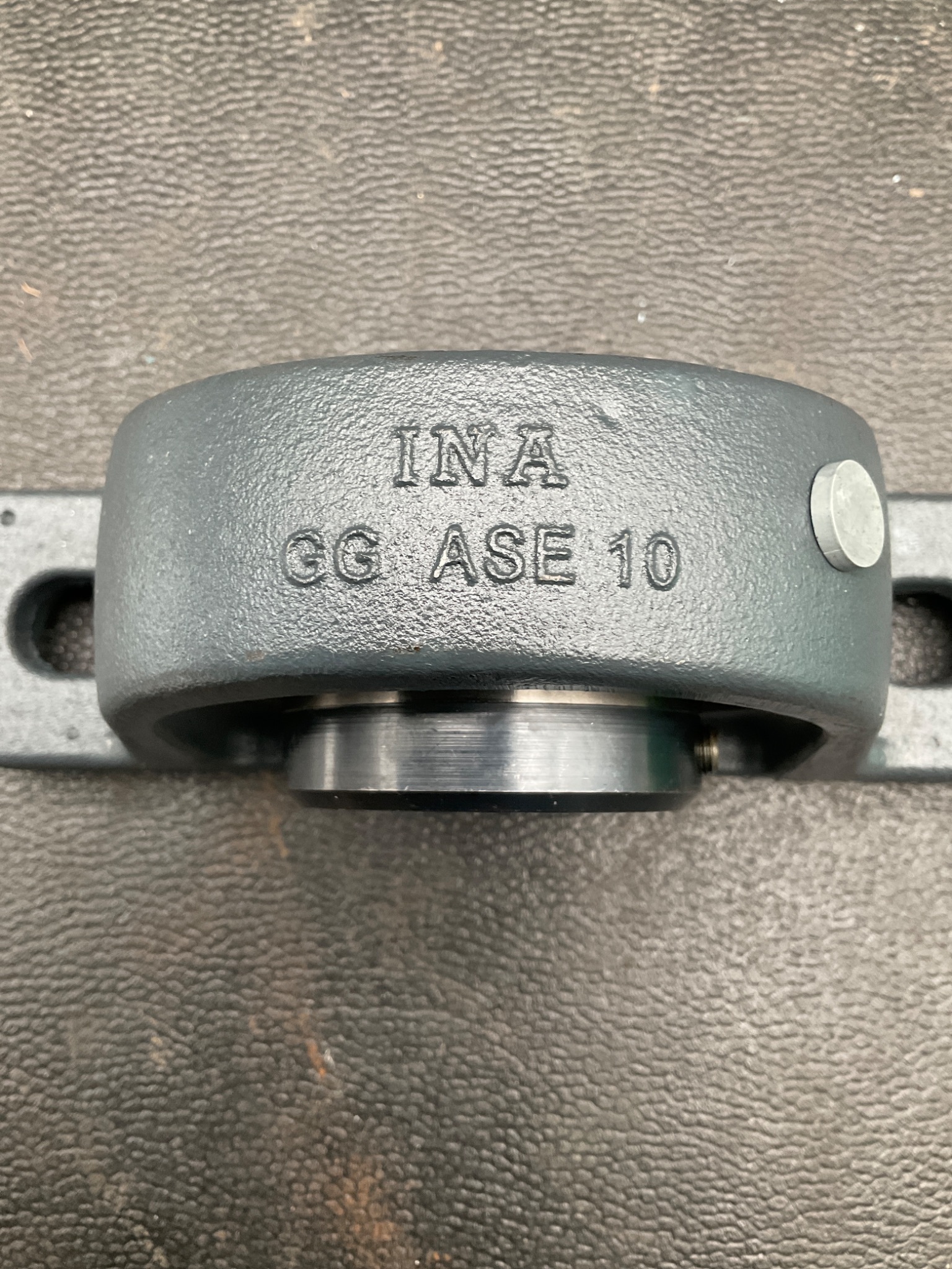 INA GG ASE 10 Cast Iron Pillow Block Housing for Insert Bearings NEW 3