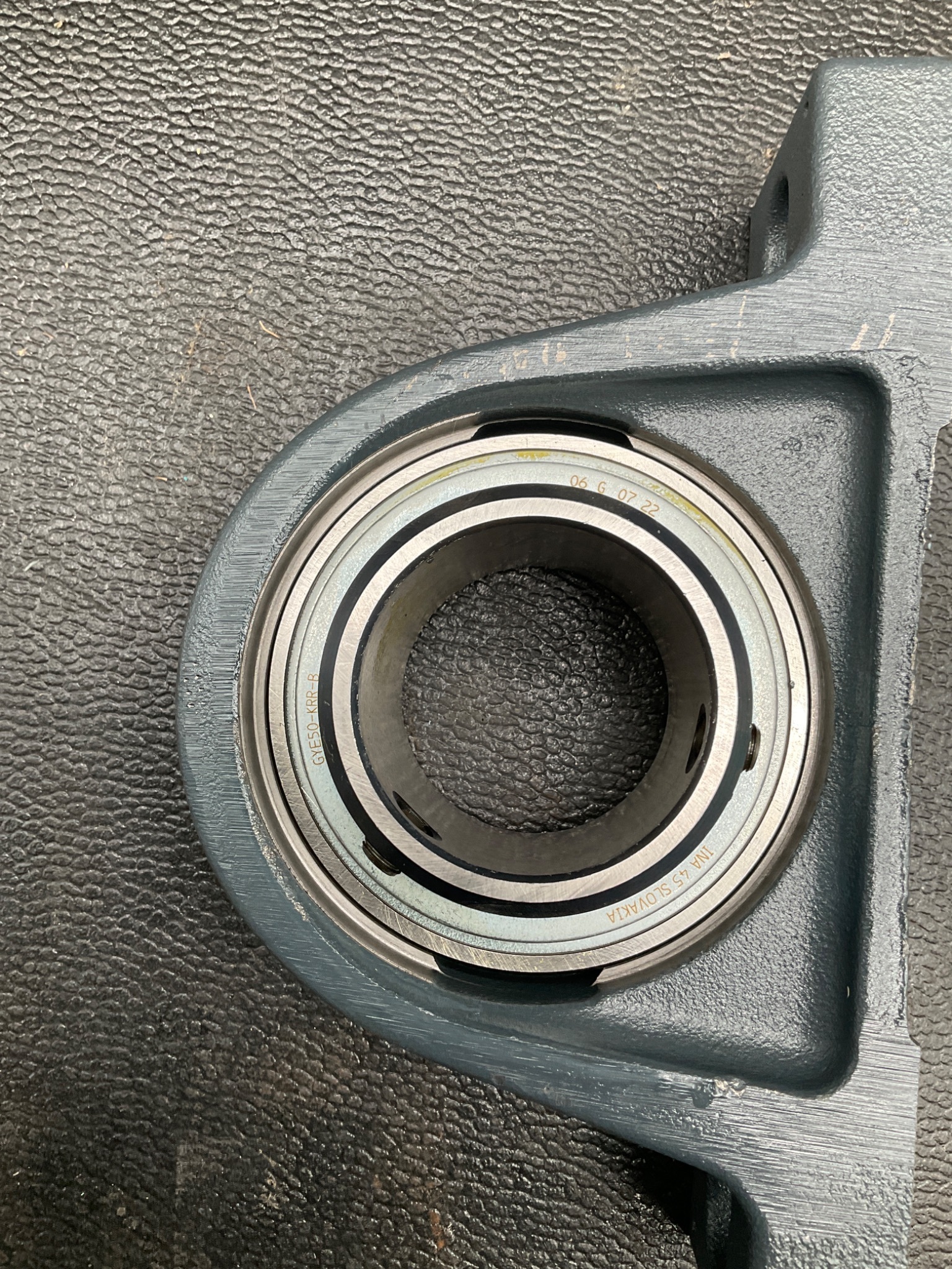 INA GG ASE 10 Cast Iron Pillow Block Housing for Insert Bearings NEW 5