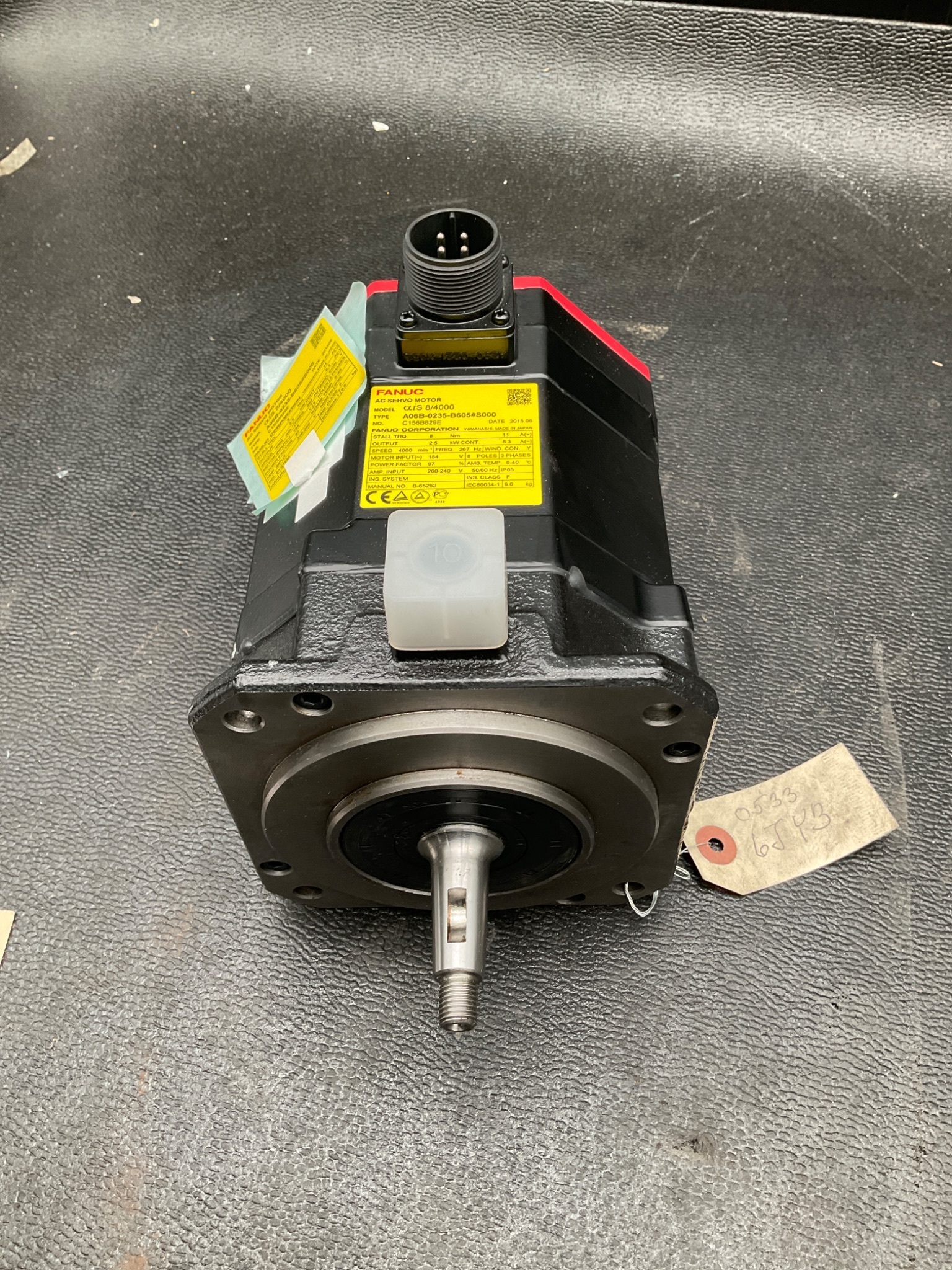 FANUC A06B-0235-B605#S000 AC Servo Motor NEW 5