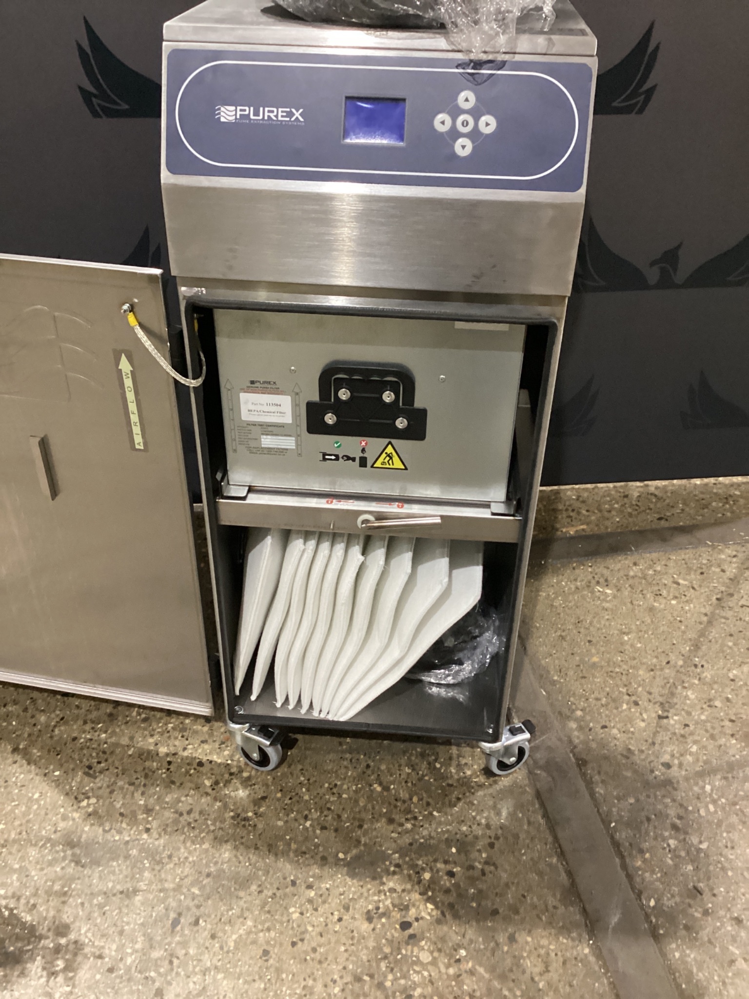 PUREX 0LX4010D 400i Digital Fume Extraction Unit 230V USED 2