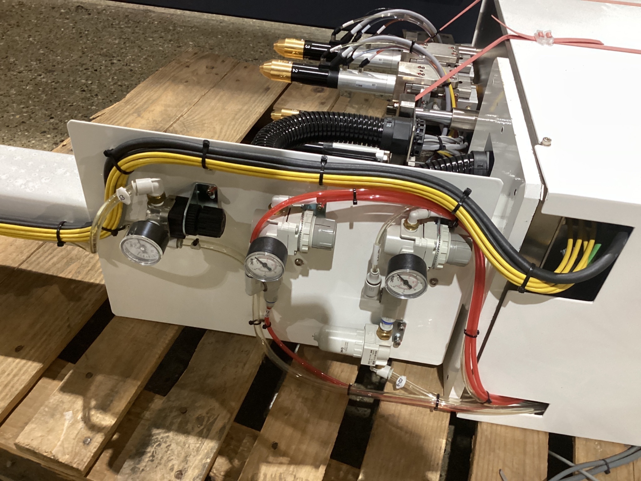 Thermal Staking Machine w/ QUAD EXTOL InfraStake 112448/15 Heat Stakes USED 4