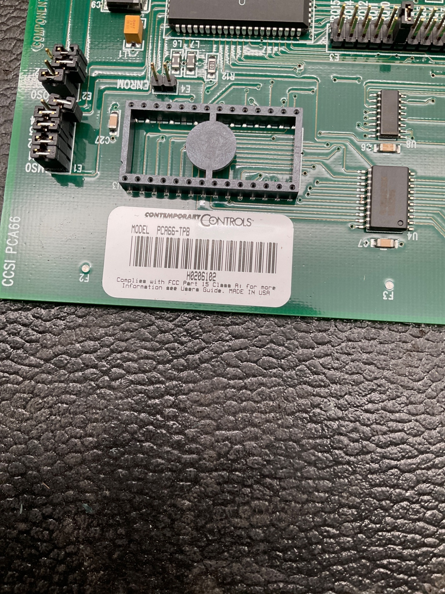 CONTEMPORARY CONTROLS PCA66-TPB ARCNET Interface Module USED 4