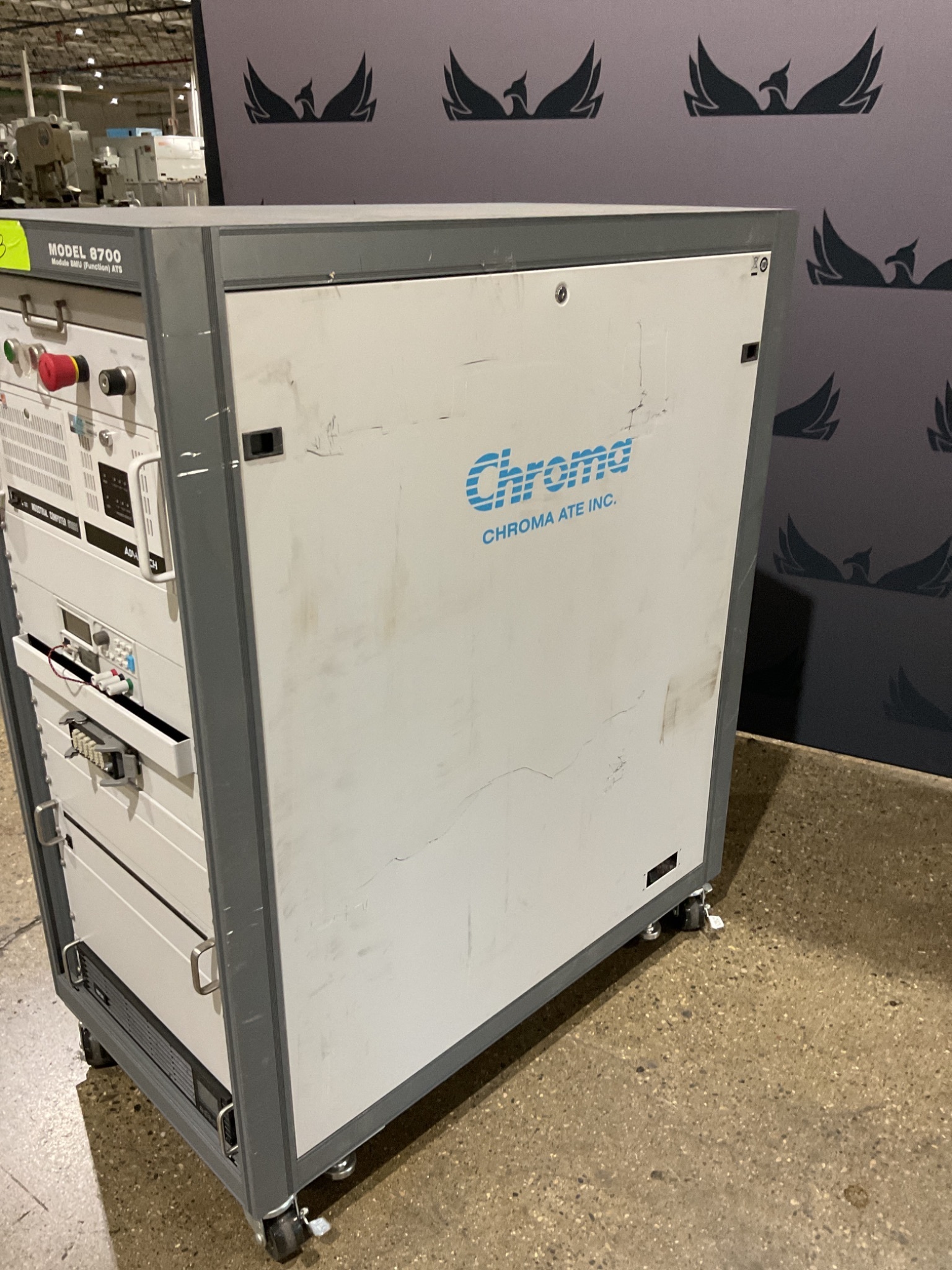 CHROMA 8700 ATS FUNCTION TEST SYSTEM USED 4