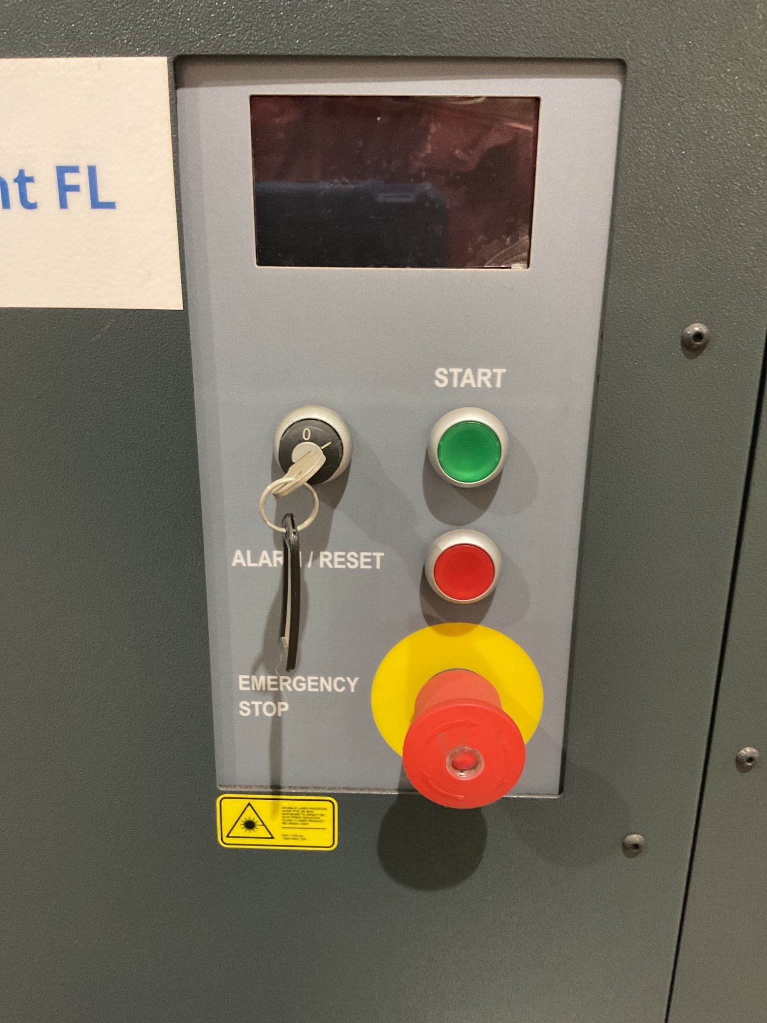 COHERENT HIGHLIGHT FL2000 FIBER LASER SOURCE USED 1