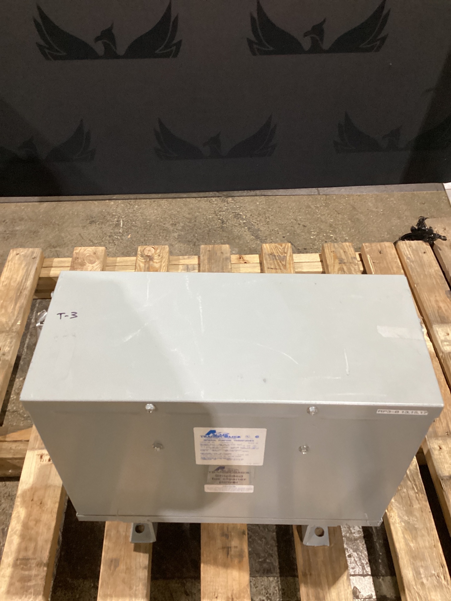 ACME T3793671S Transformer 208V - 480Y/277V 15KVA 3PH USED 1