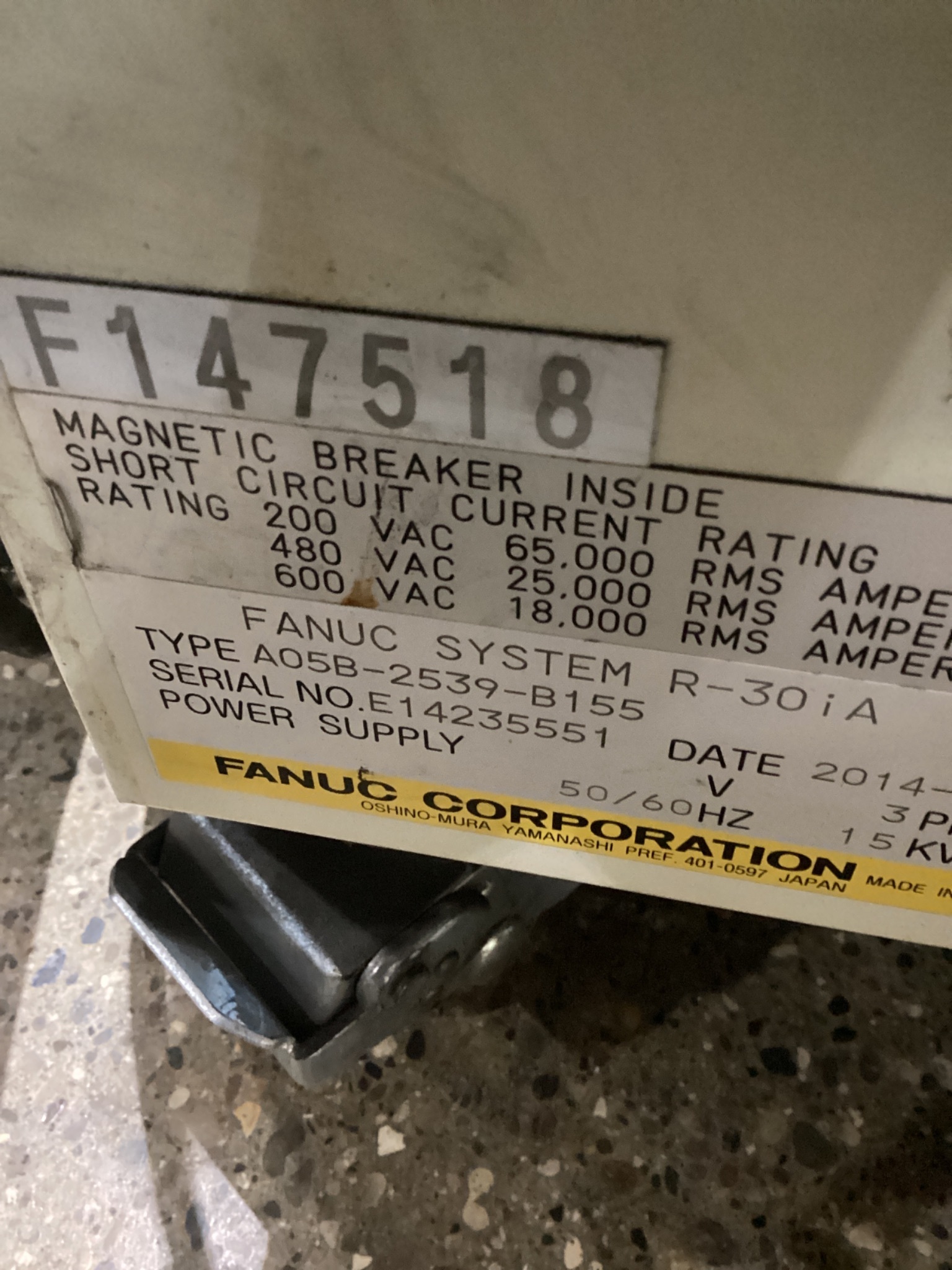 FANUC M-900iA/260L Complete w/ R-30iA Controls USED 10