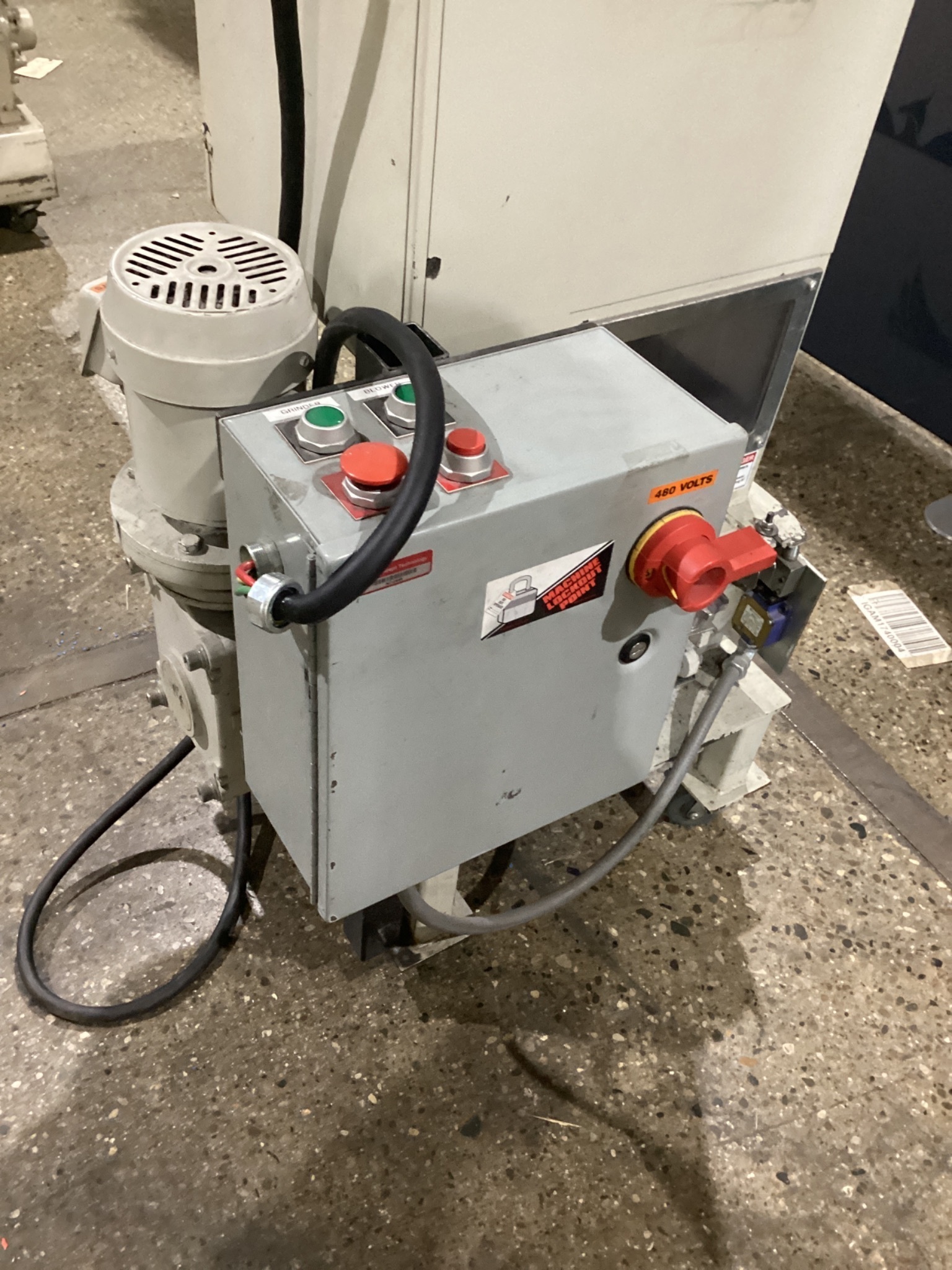 NISSUI SA-23 Low-Speed Screenless Granulator 460V USED 1
