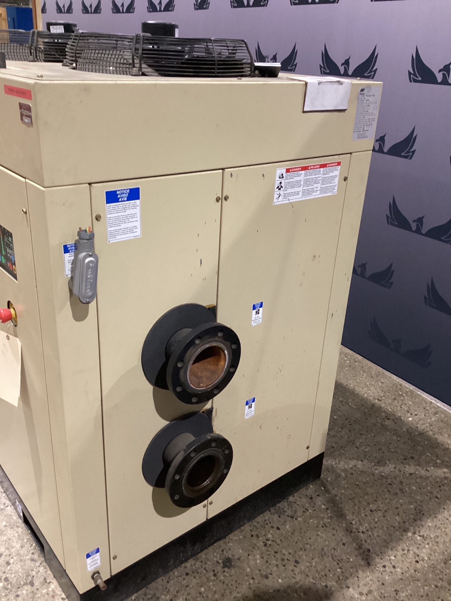 INGERSOLL RAND TS8A REFRIGERATED AIR COMPRESSOR DRYERS USED 3
