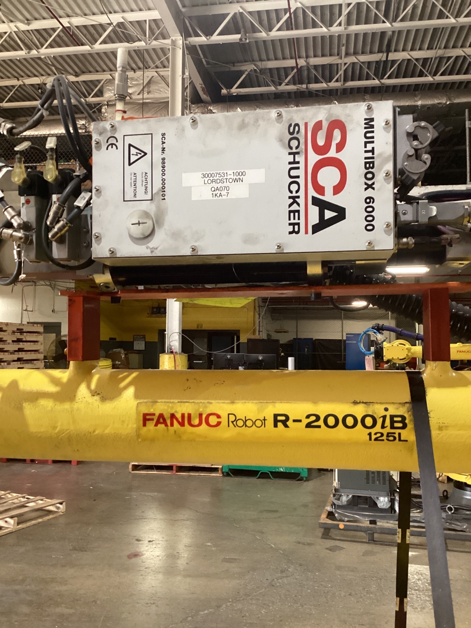 FANUC R-2000iB/125L Complete w/ R-30iB Controls USED 11