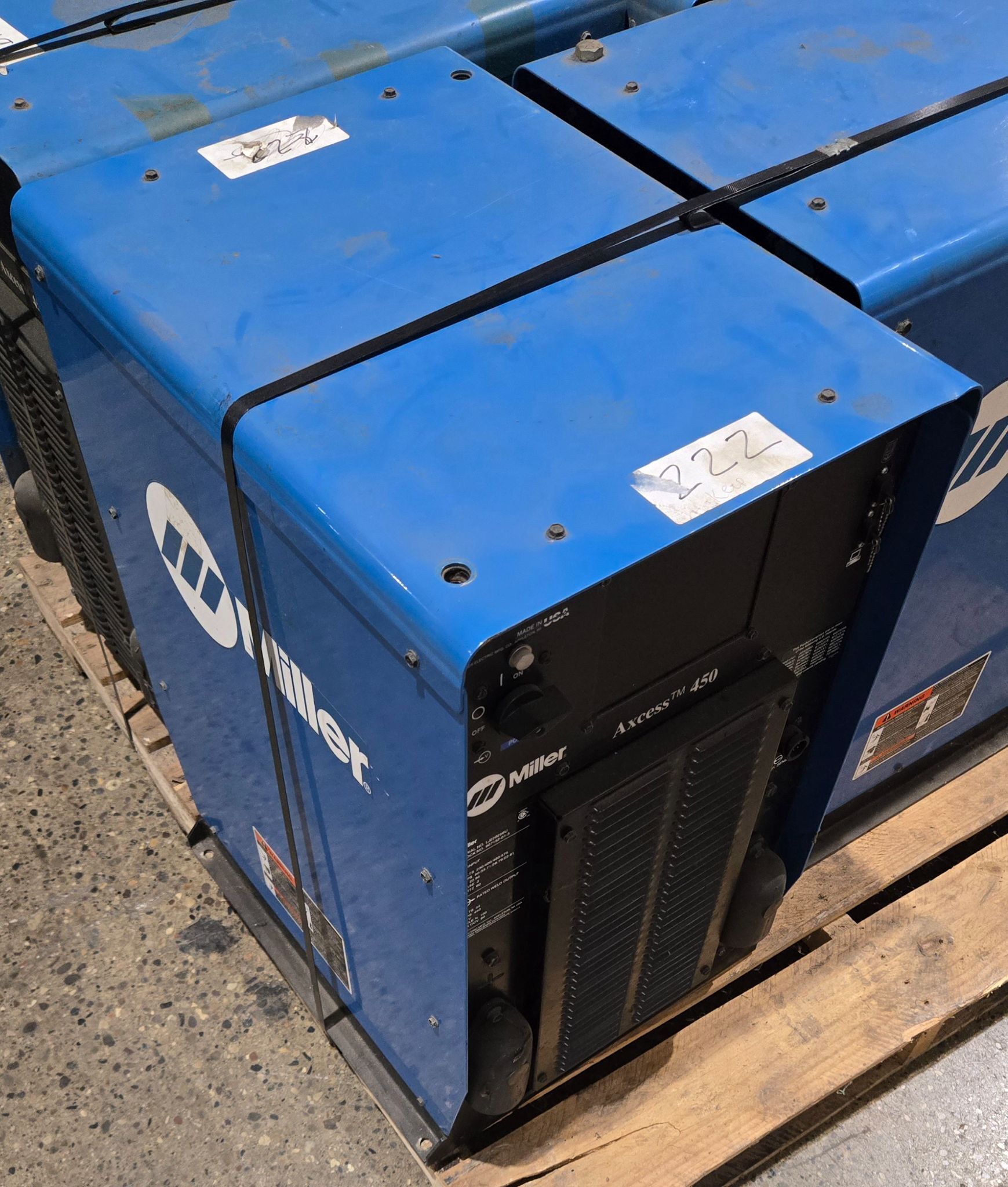 MILLER AXCESS 450 ARC WELDER USED 2