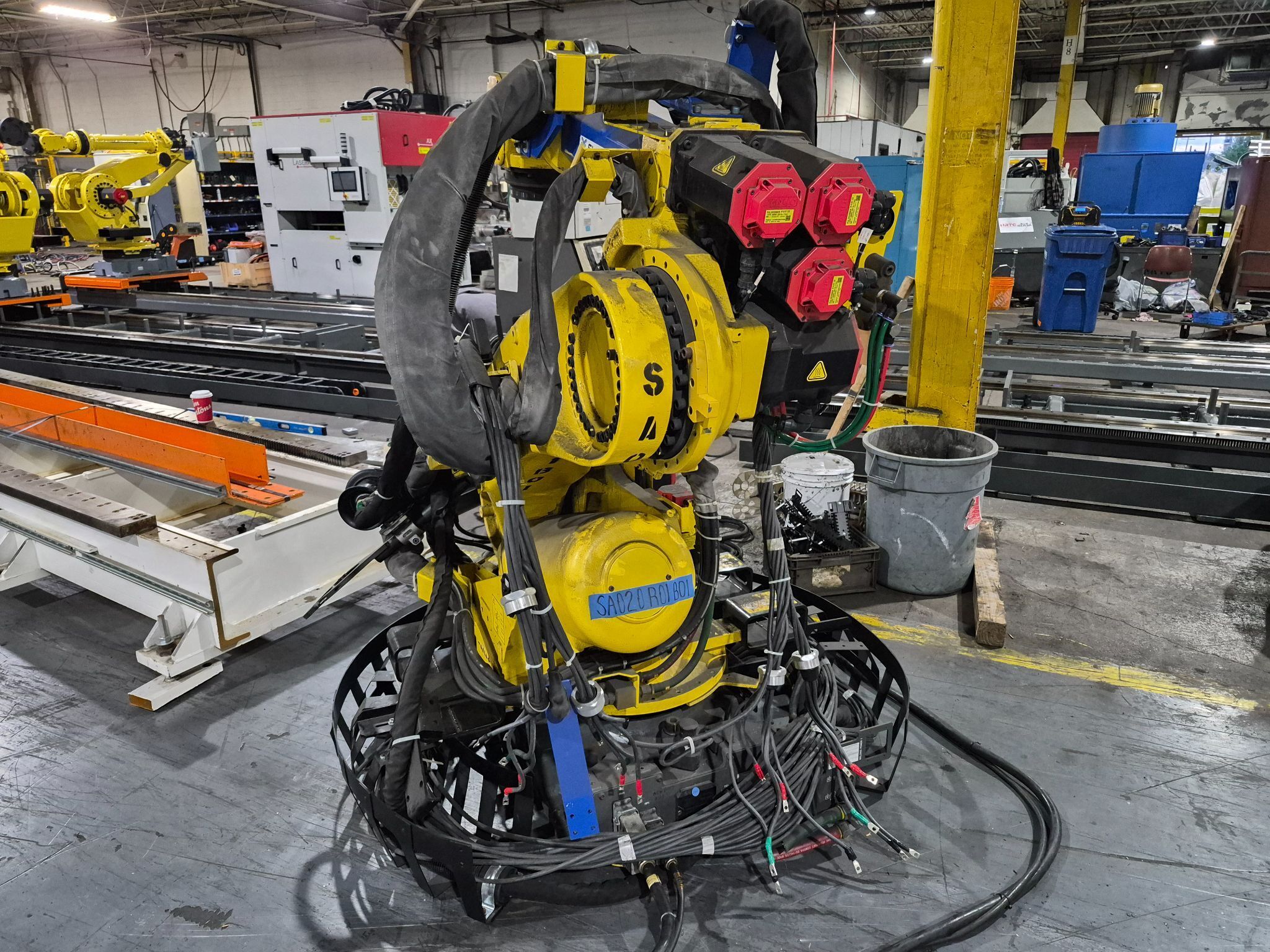 FANUC R-2000iB/210F Complete w/ R-30iA Controls USED 5