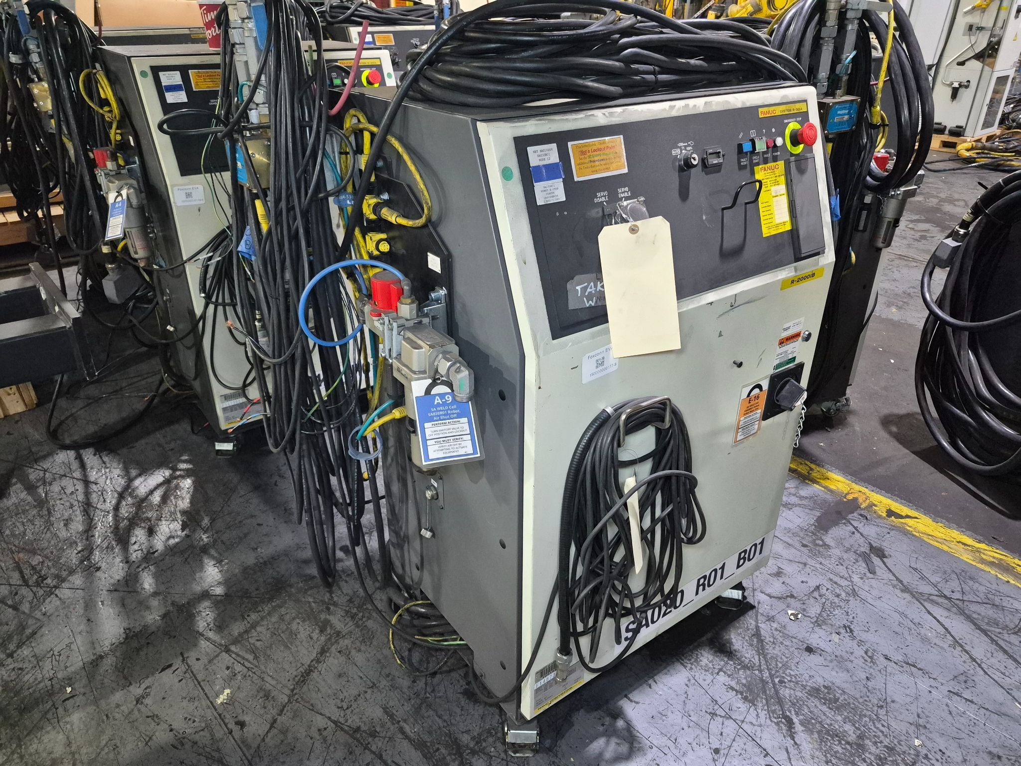 FANUC R-2000iB/210F Complete w/ R-30iA Controls USED 8