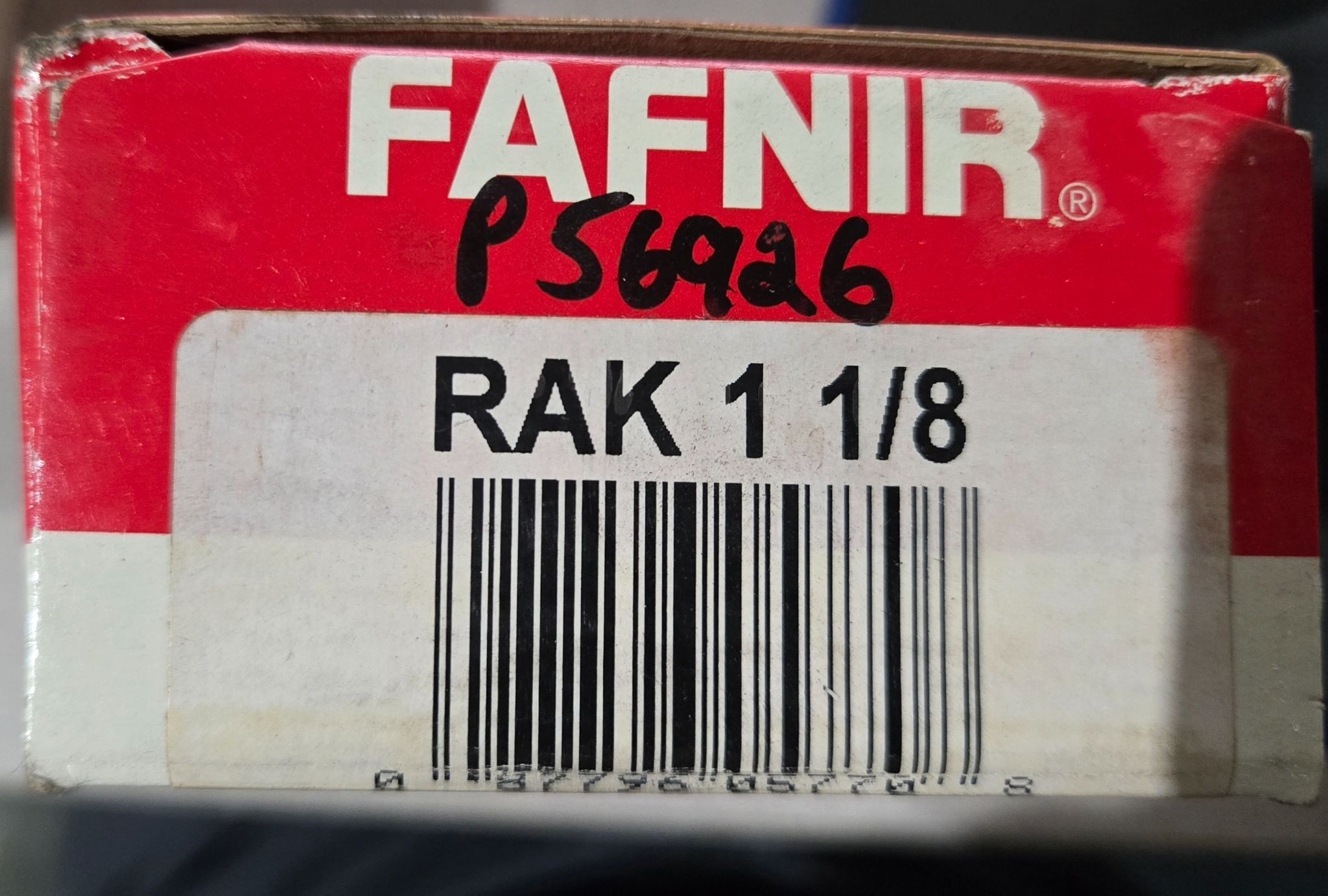 FAFNIR RAK 1 1/8 PILLOW BLOCK BEARING NEW 3