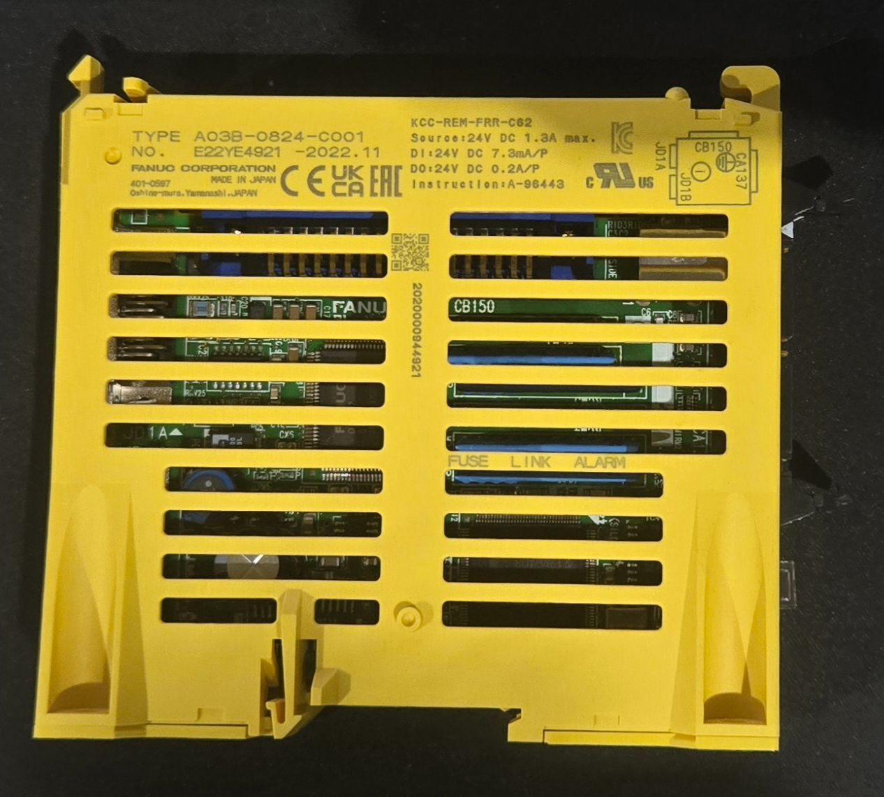 FANUC A03B-0824-C001 I/O BASE UNIT NEW 1