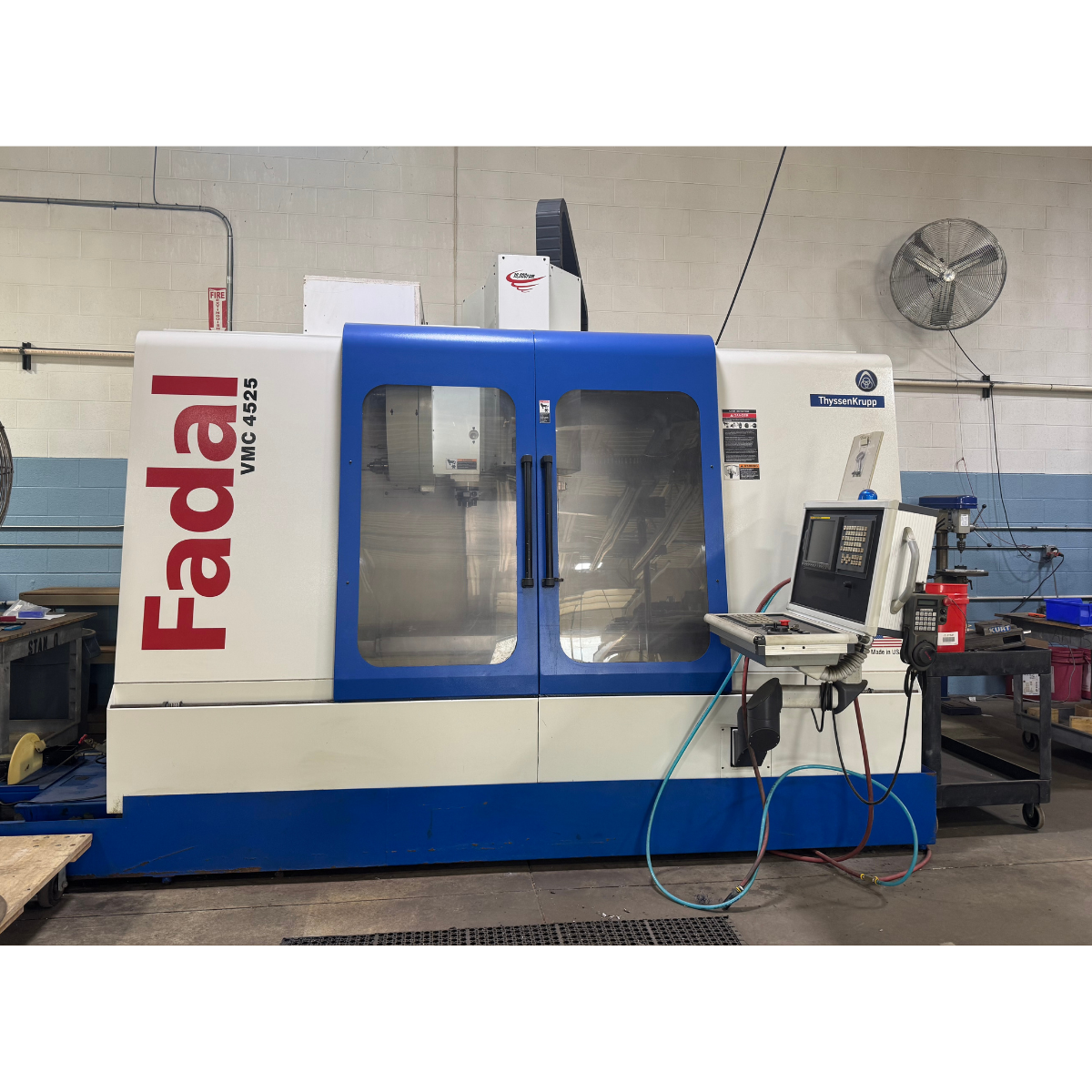 2005 FADAL VMC-4525HT CNC VERTICAL MACHINING CENTER USED 0