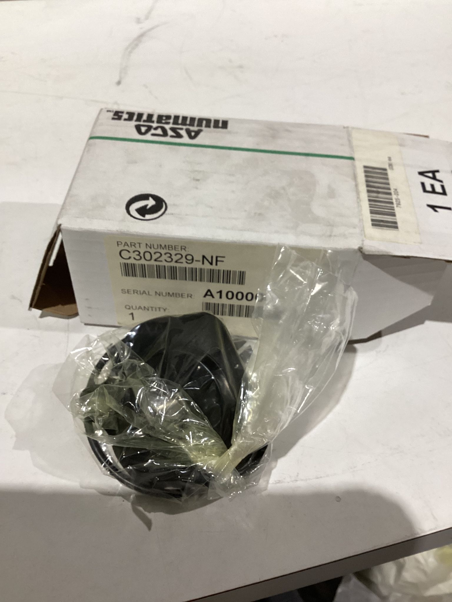 ASCO C302329-NF SOLENOID VALVE REPAIR KIT USED 0