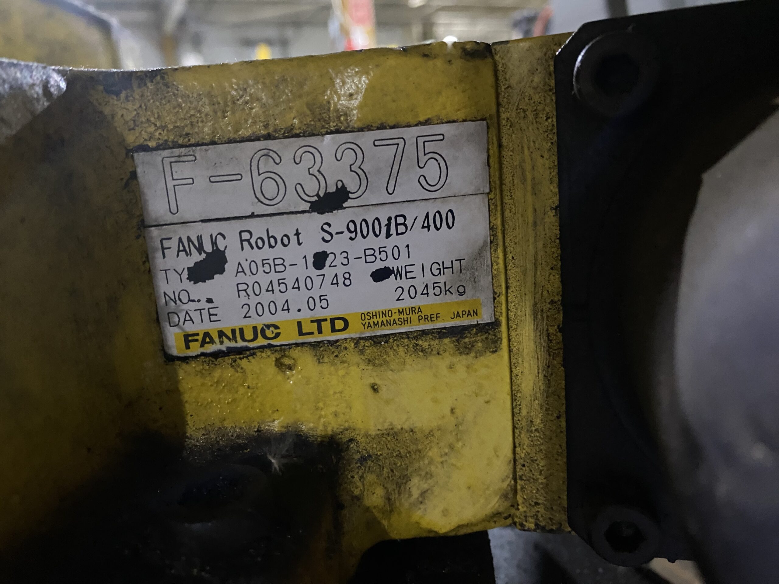 FANUC - S-900iB/400 w/ RJ3iB Controls PARTS ONLY 5