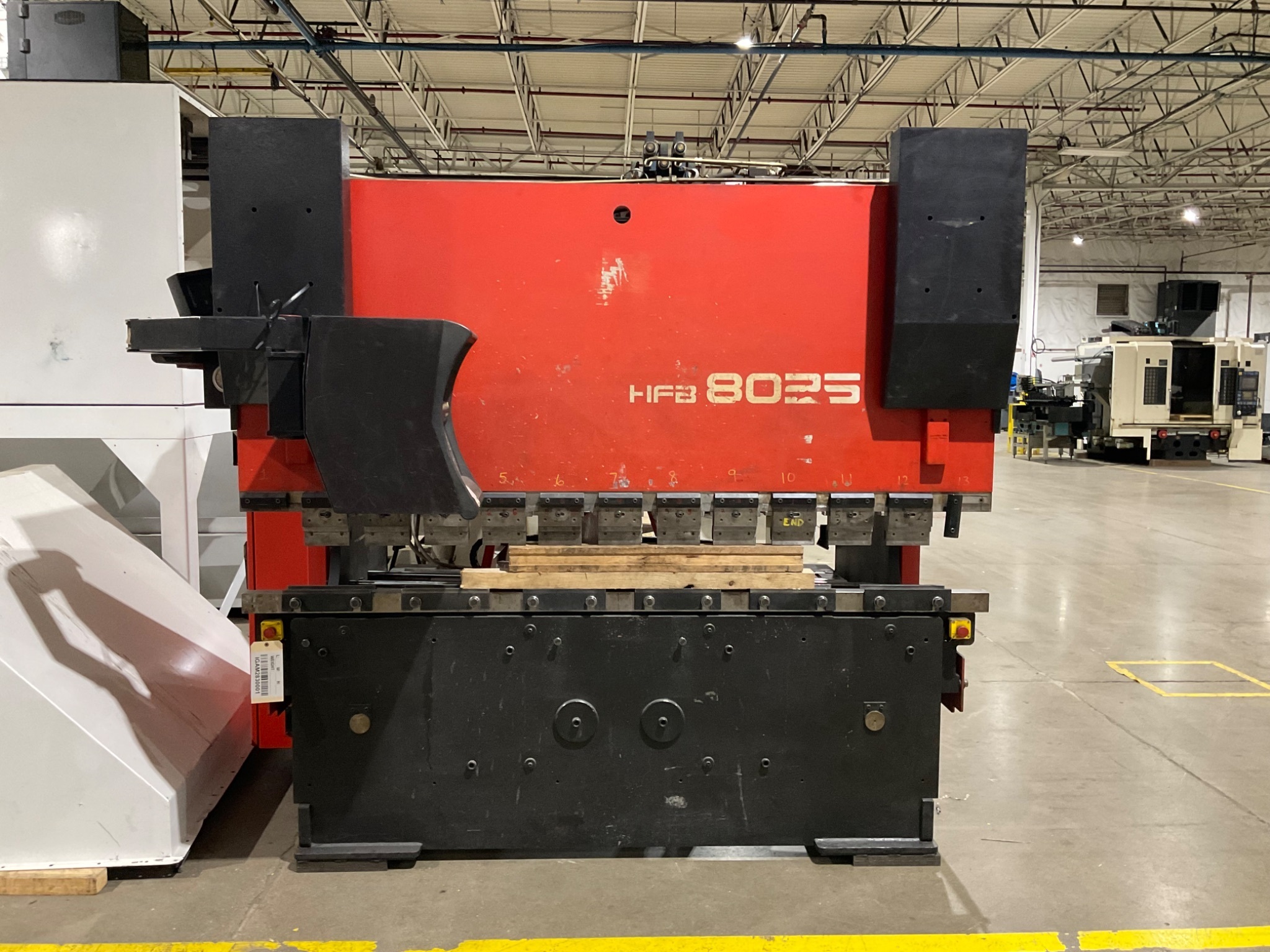AMADA HFB-8025 Hydraulic Press Brake 80T USED 0