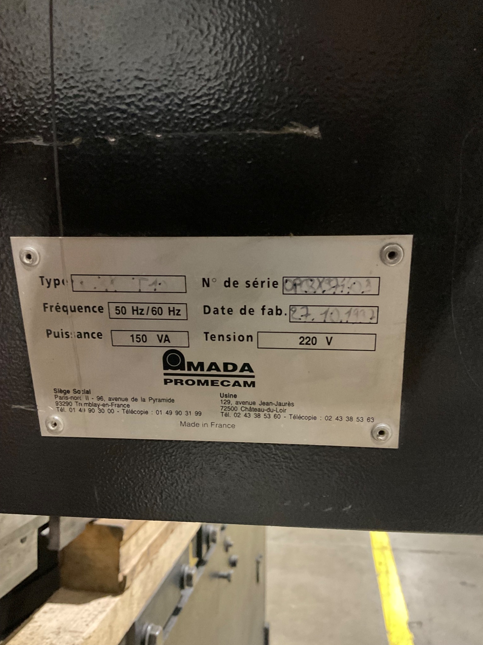 AMADA HFB-8025 Hydraulic Press Brake 80T USED 3