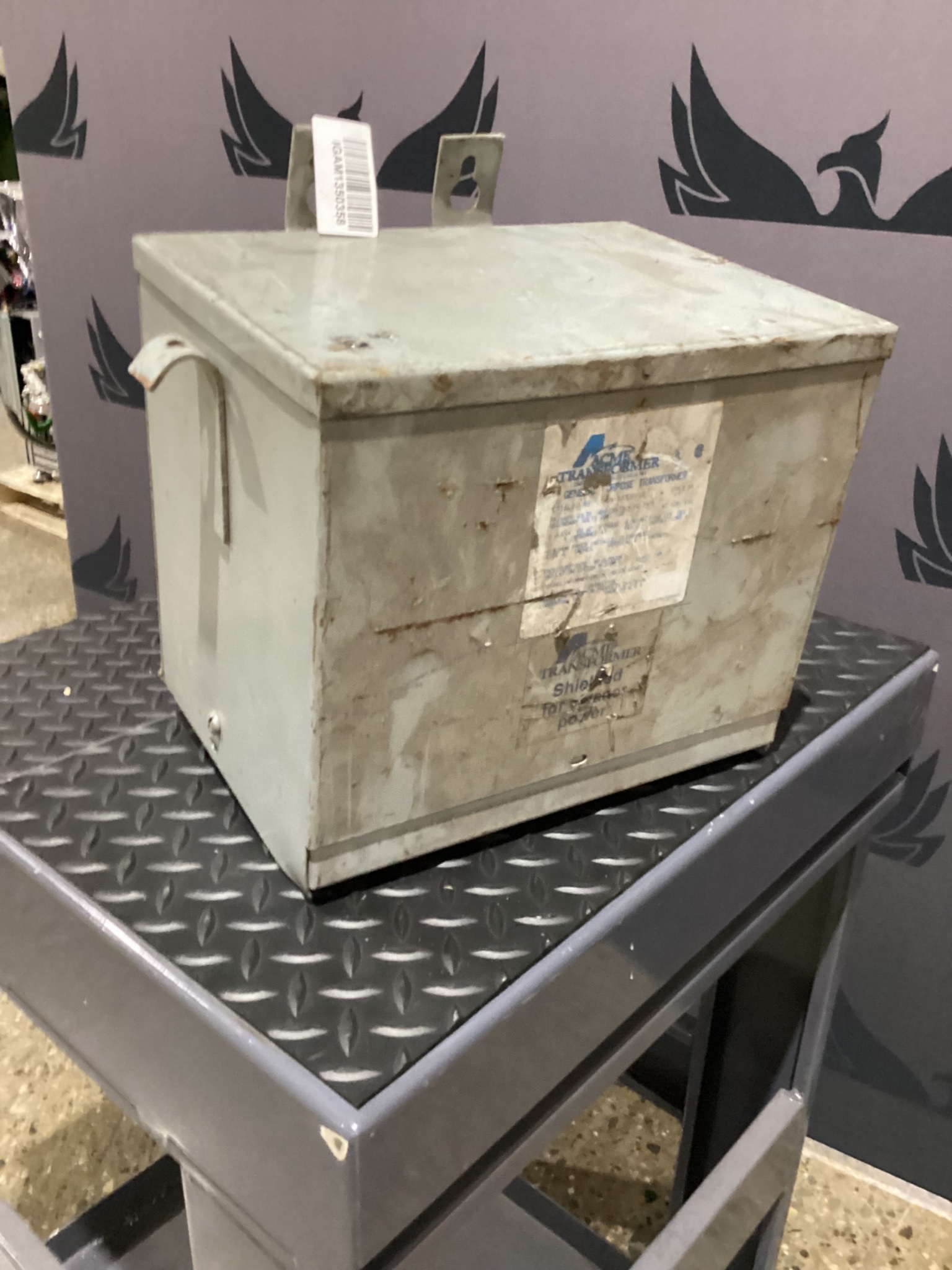 ACME T-2A-53309-1S Transformer 480V - 208Y/120V, 3PH, 6 kVa USED 0