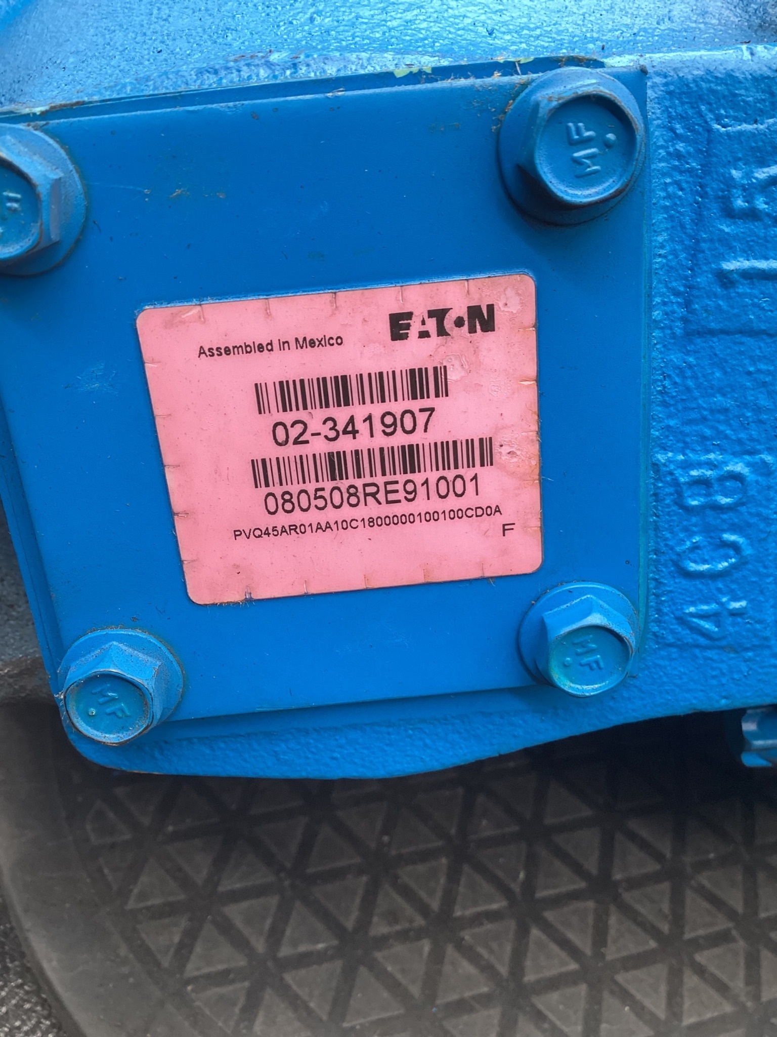 EATON 02-341907 PVQ45AR01AA10C Hydraulic Piston Pump NEW 4