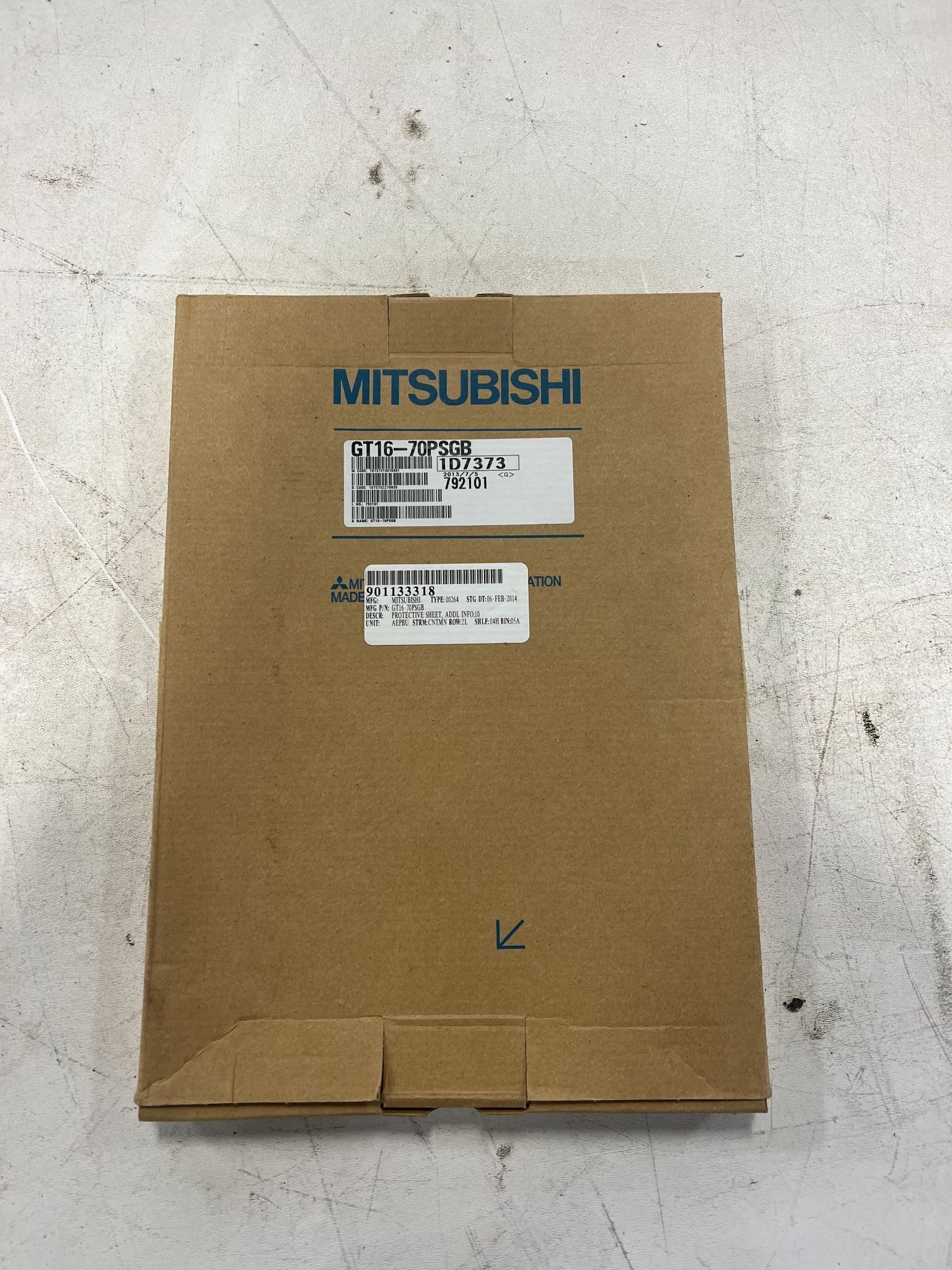 MITSUBISHI GT16-70PSGB PANEL ACCESSORIES, 5 PER PACK, NEW 0