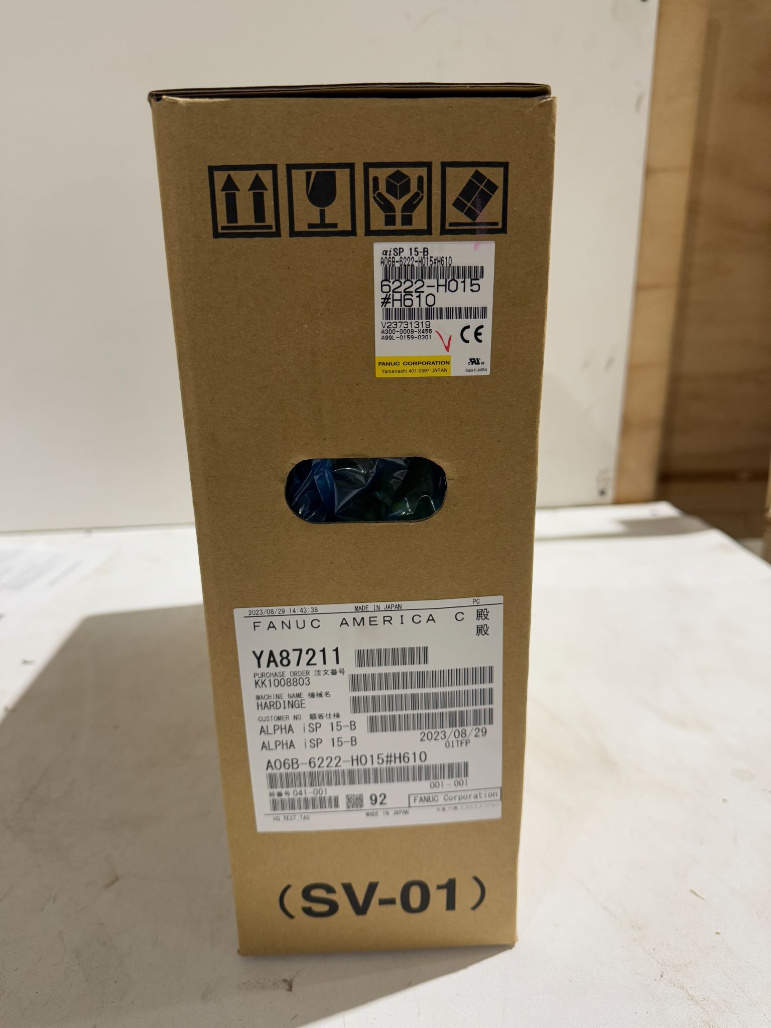FANUC A06B-6222-H015#H610 SERVO DRIVE AND AMPLIFIER NEW 2