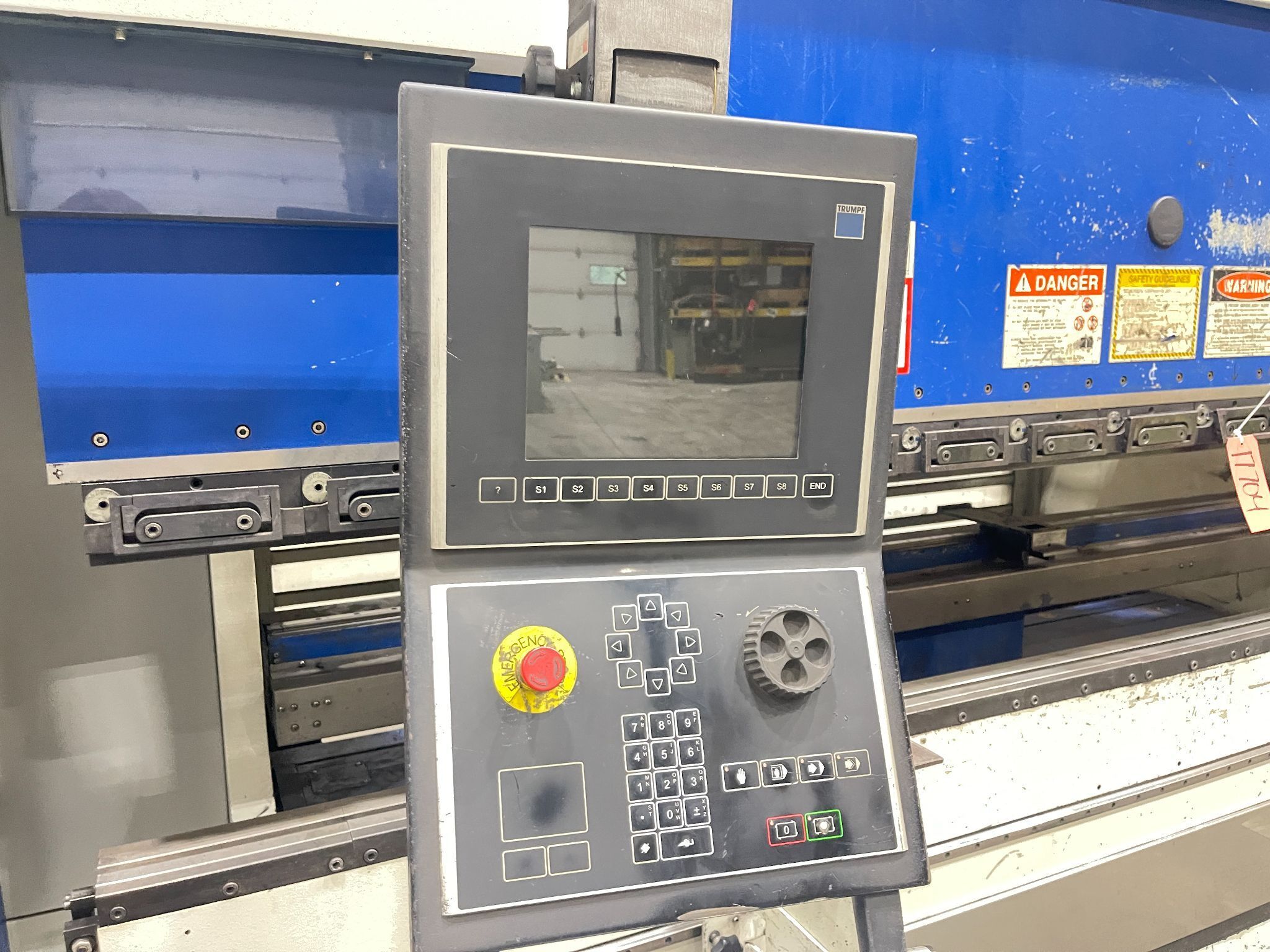TRUMPF TRUBEND 3120 CNC PRESS BRAKE 132T 122IN 4-AXIS USED 3