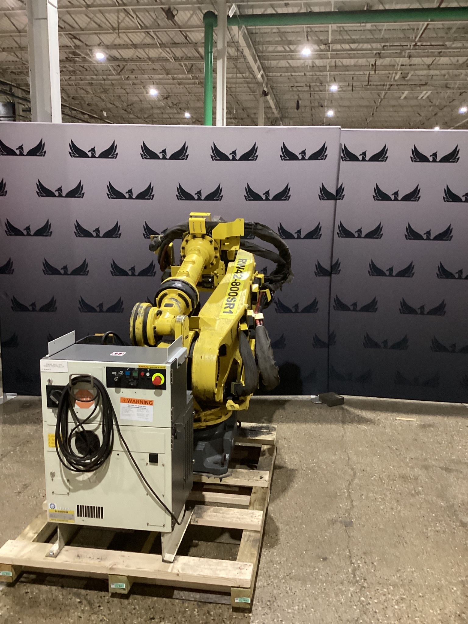 FANUC R-2000iB/210F Complete w/ R-30iB Controls USED 0